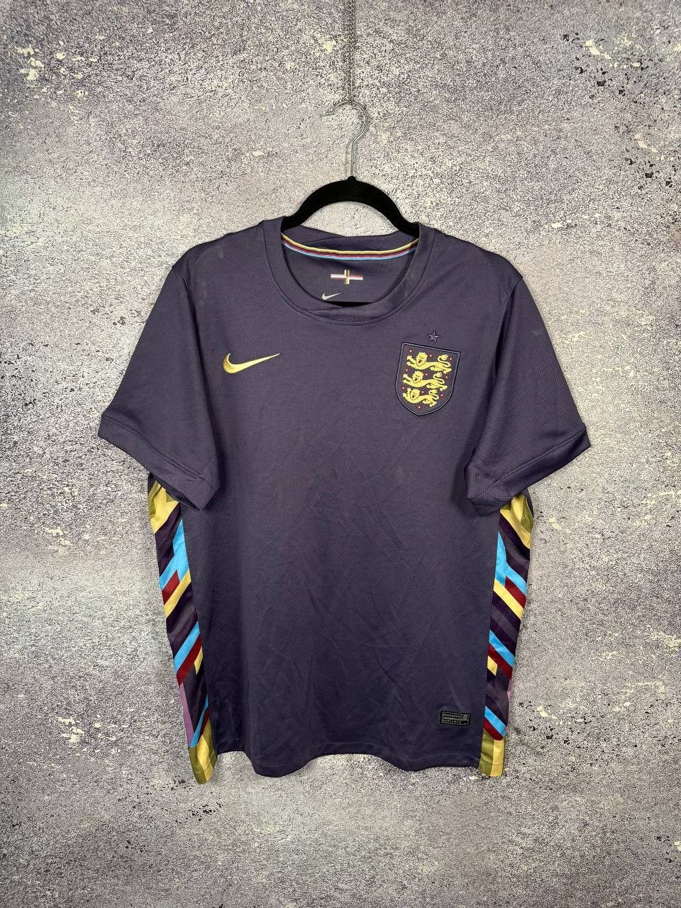 Vintage England National Team 2024 Away Fan Soccer Jersey Large Size US L / EU 52-54 / 3 - 1 Thumbnail