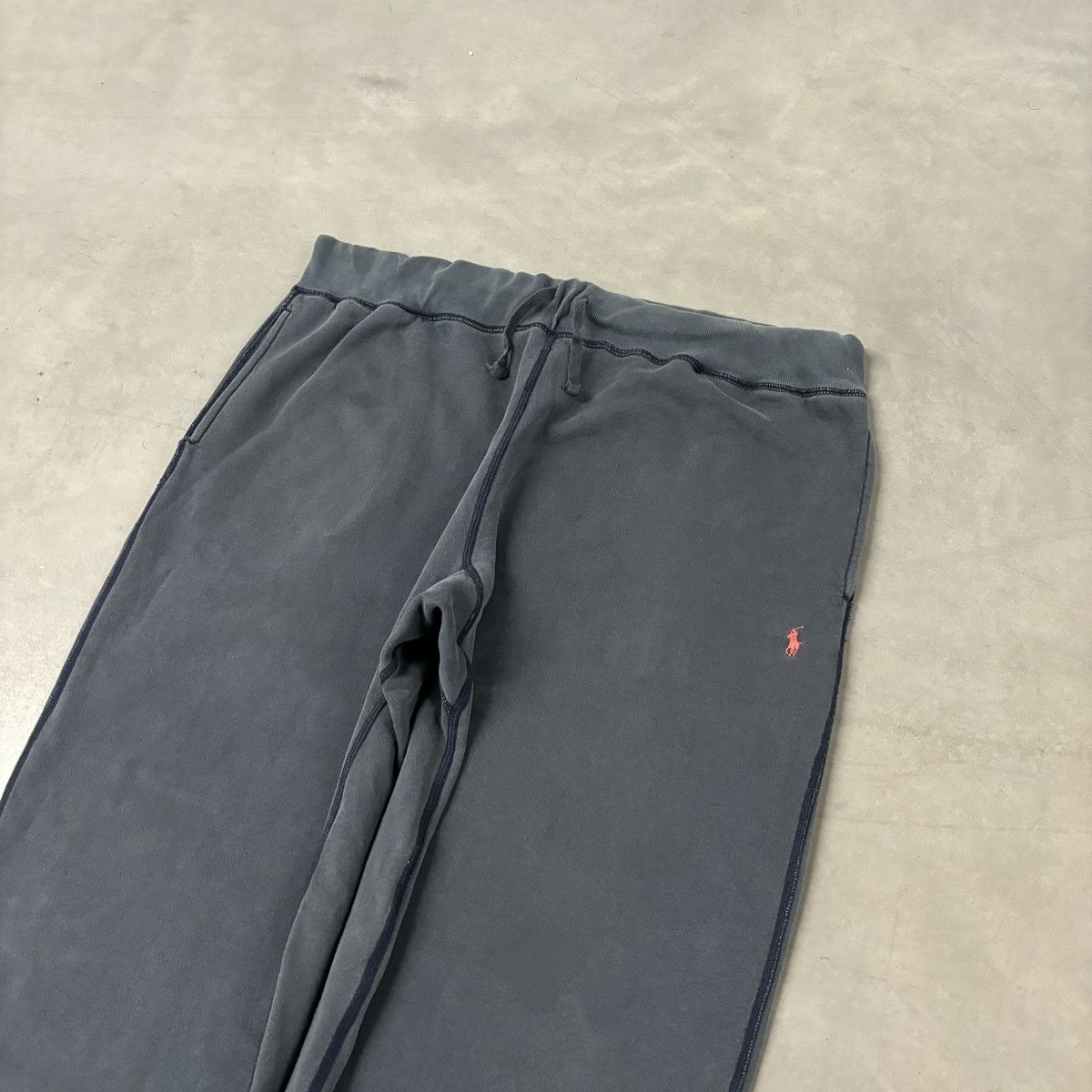 Other Vintage 90s Polo Ralph Lauren Baggy Sweatpants Size US 40 / EU 56 - 2 Thumbnail