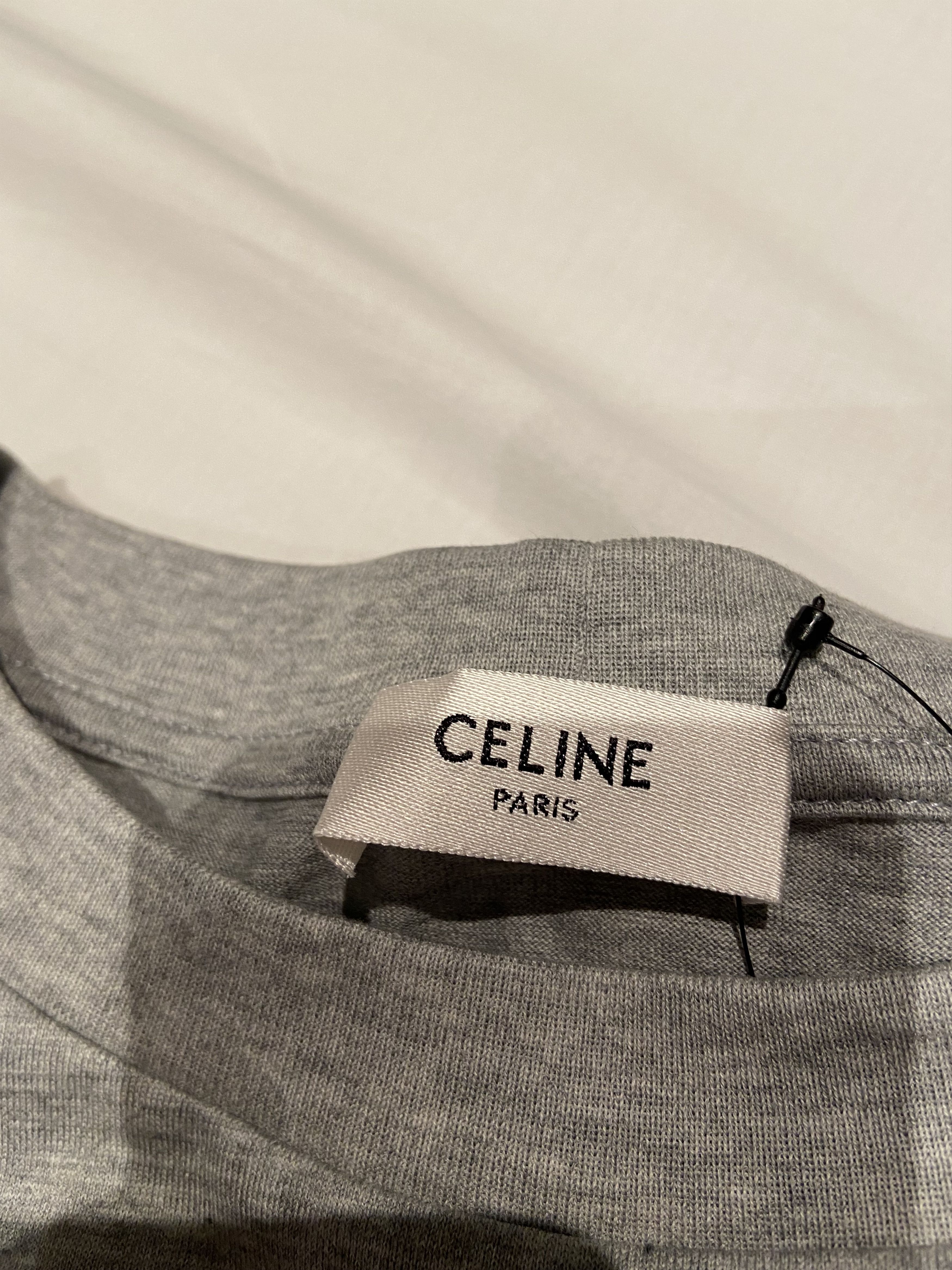 Celine New Celine US Flag Oversized T-Shirt Size US L / EU 52-54 / 3 - 11 Thumbnail