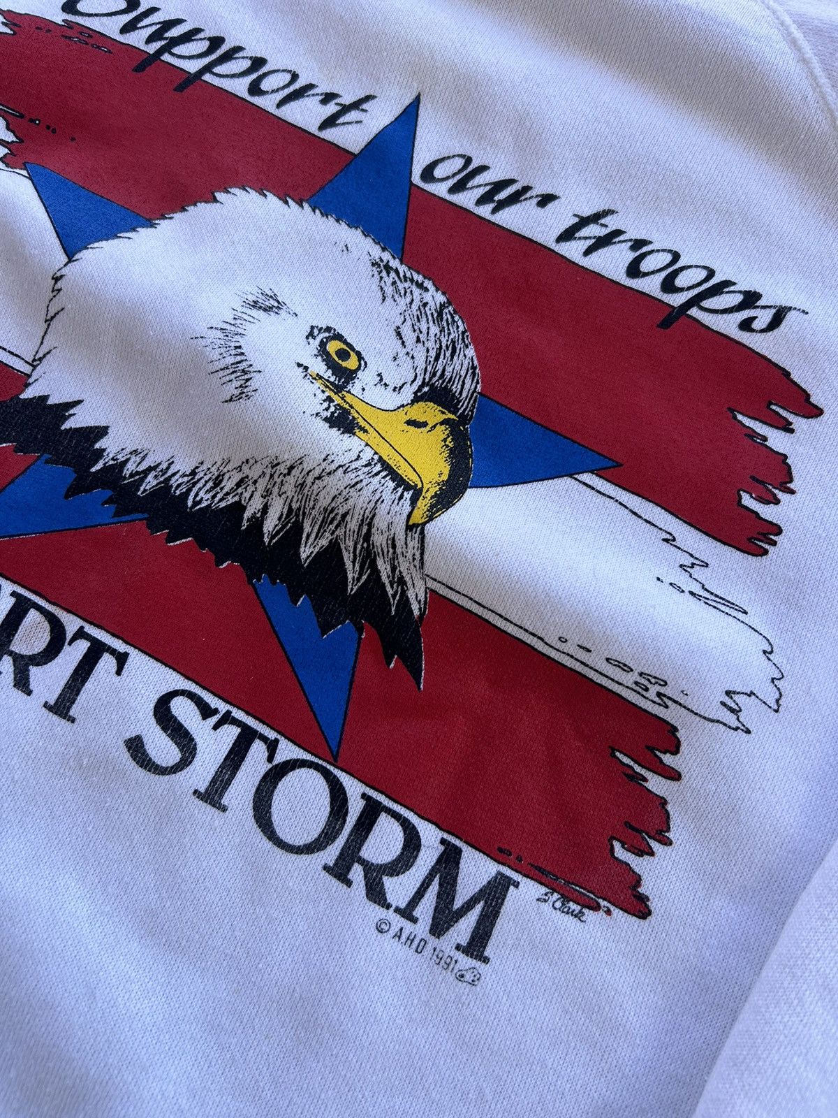 Vintage Vintage Desert Storm Sweatshirt Size US M / EU 48-50 / 2 - 4 Thumbnail