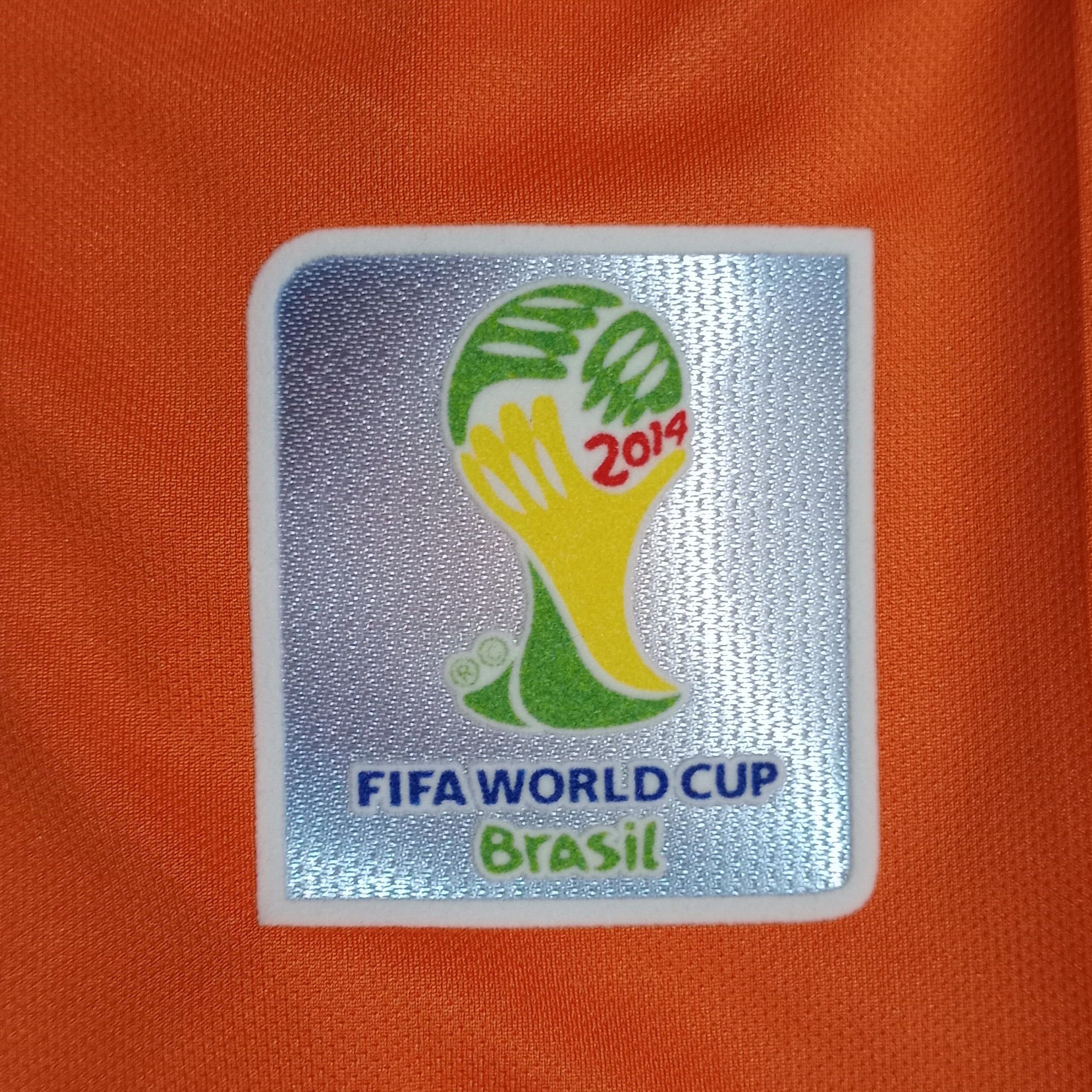 Nike Netherlands World Cup 2014 Home Jersey Arjen Robben 11 Size US S / EU 44-46 / 1 - 6 Thumbnail
