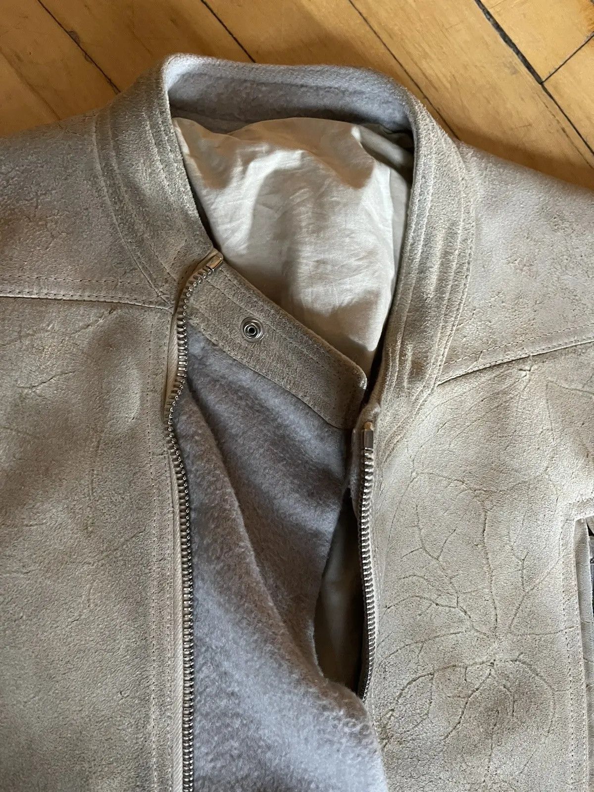 Rick Owens FW14 Moody Leather Jacket Size US L / EU 52-54 / 3 - 4 Thumbnail
