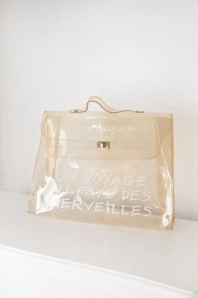 Hermes 1997 transparent Kelly 35 bag Size ONE SIZE - 1 Thumbnail