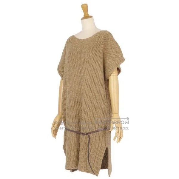Hermes Hermes Brown Alpaca Wool Knit Top Size M / US 6-8 / IT 42-44 - 3 Thumbnail