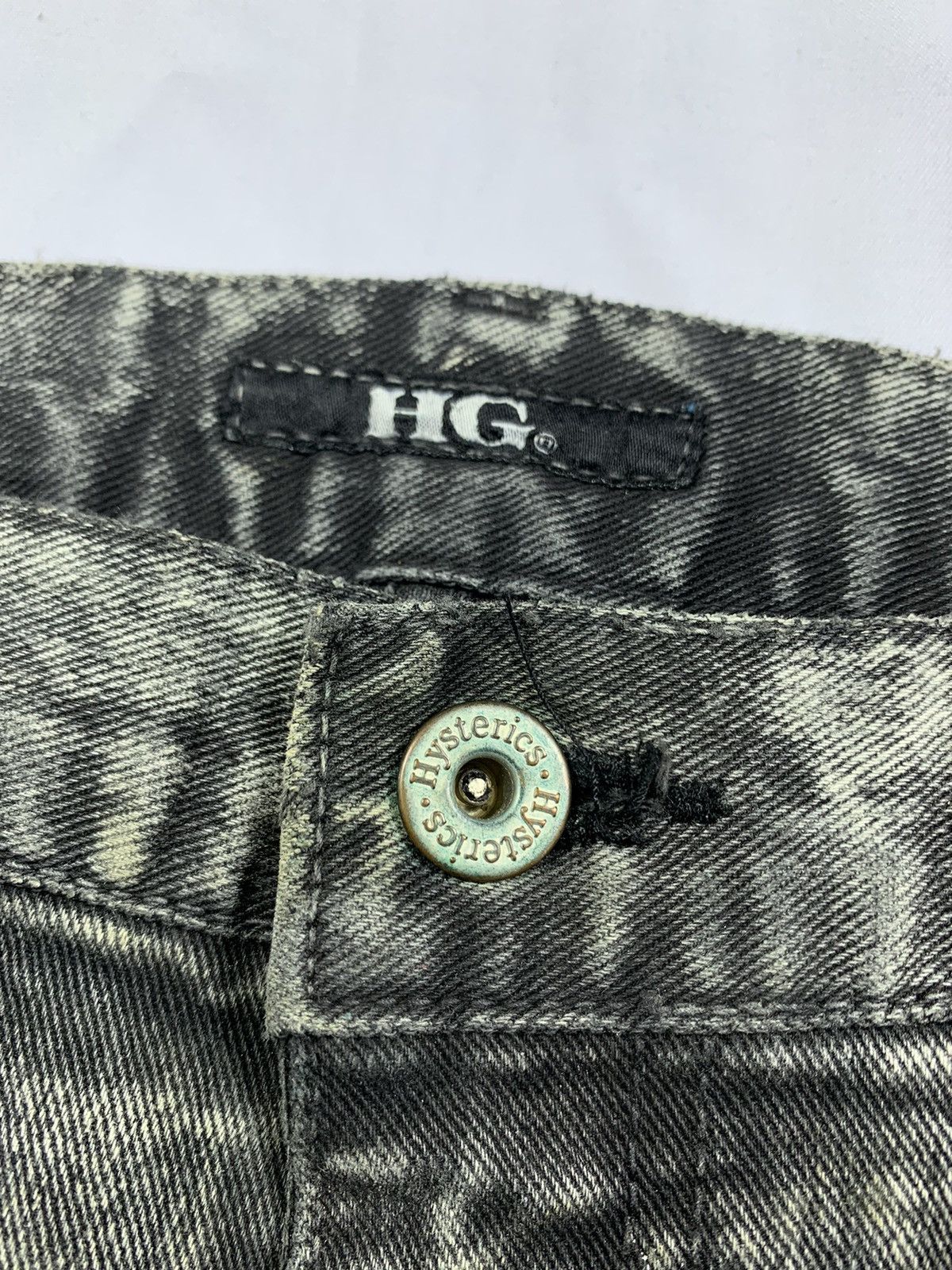 Hysteric Glamour Sick Distressed Hysteric Glamour Denim Jeans Short Pants Size US 31 - 5 Thumbnail