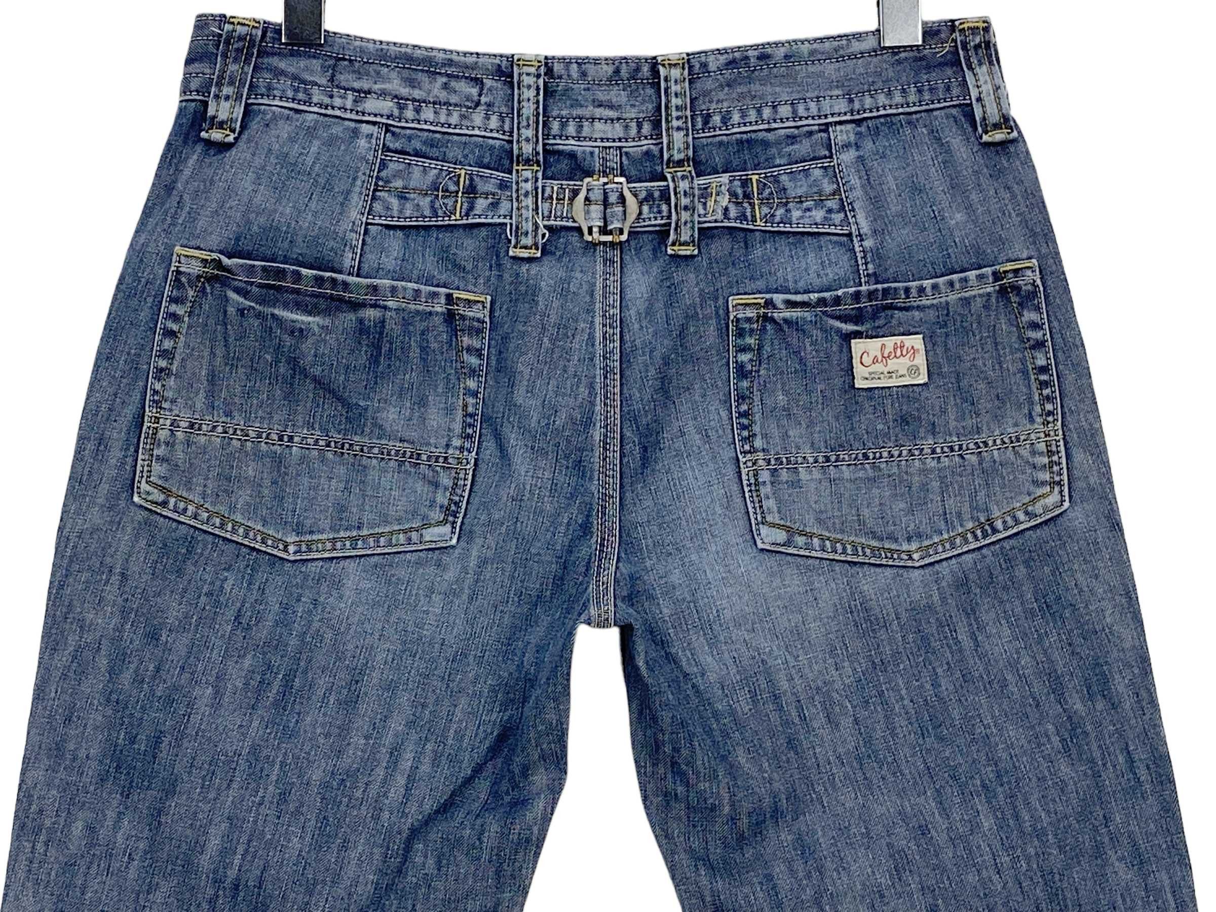 Other Cafetty Jeans Distressed Jeans Patchwork Jeans Size US 31 - 5 Thumbnail