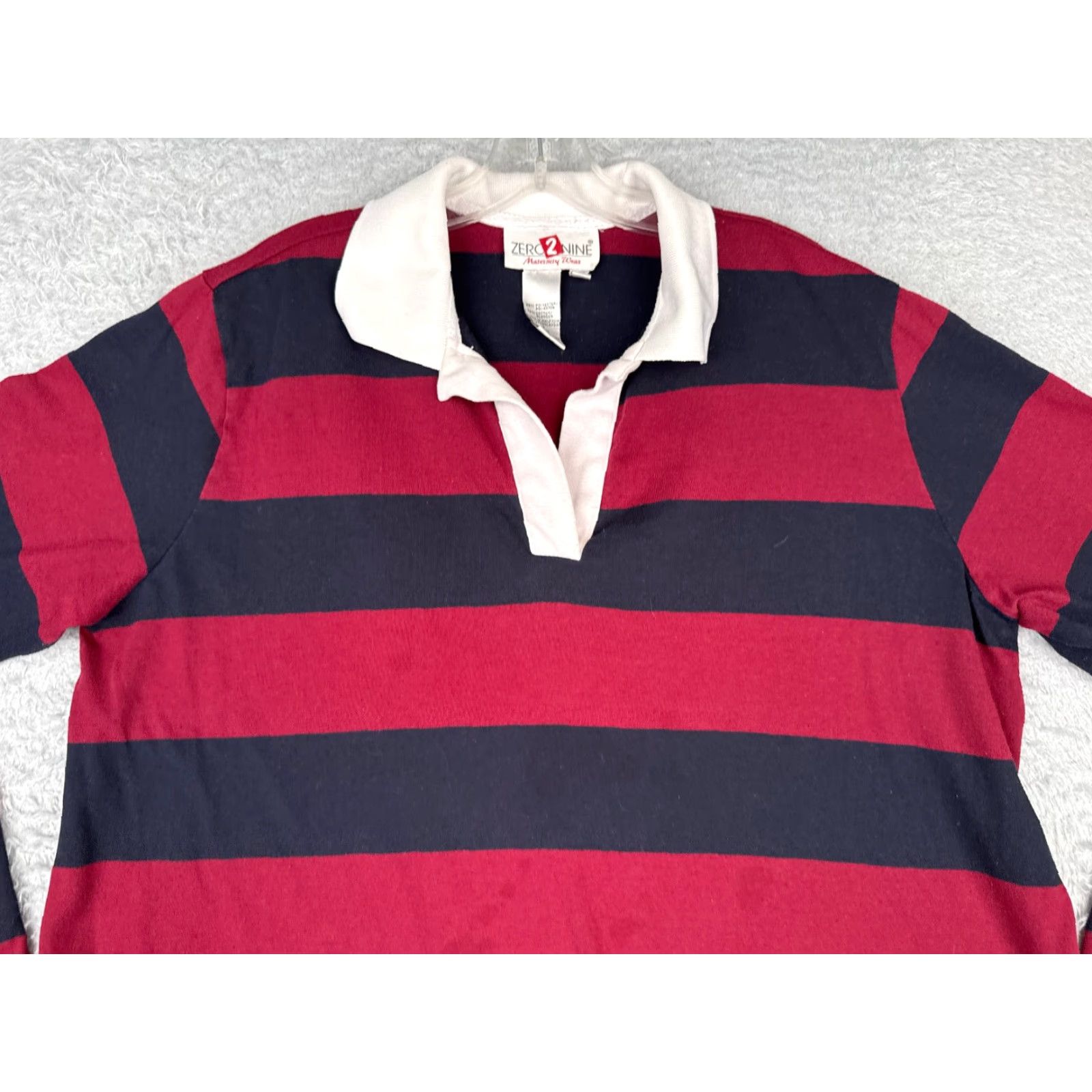 Vintage VINTAGE Zero2Nine Polo Shirt Womens XL Red Size XL / US 12-14 / IT 48-50 - 4 Thumbnail