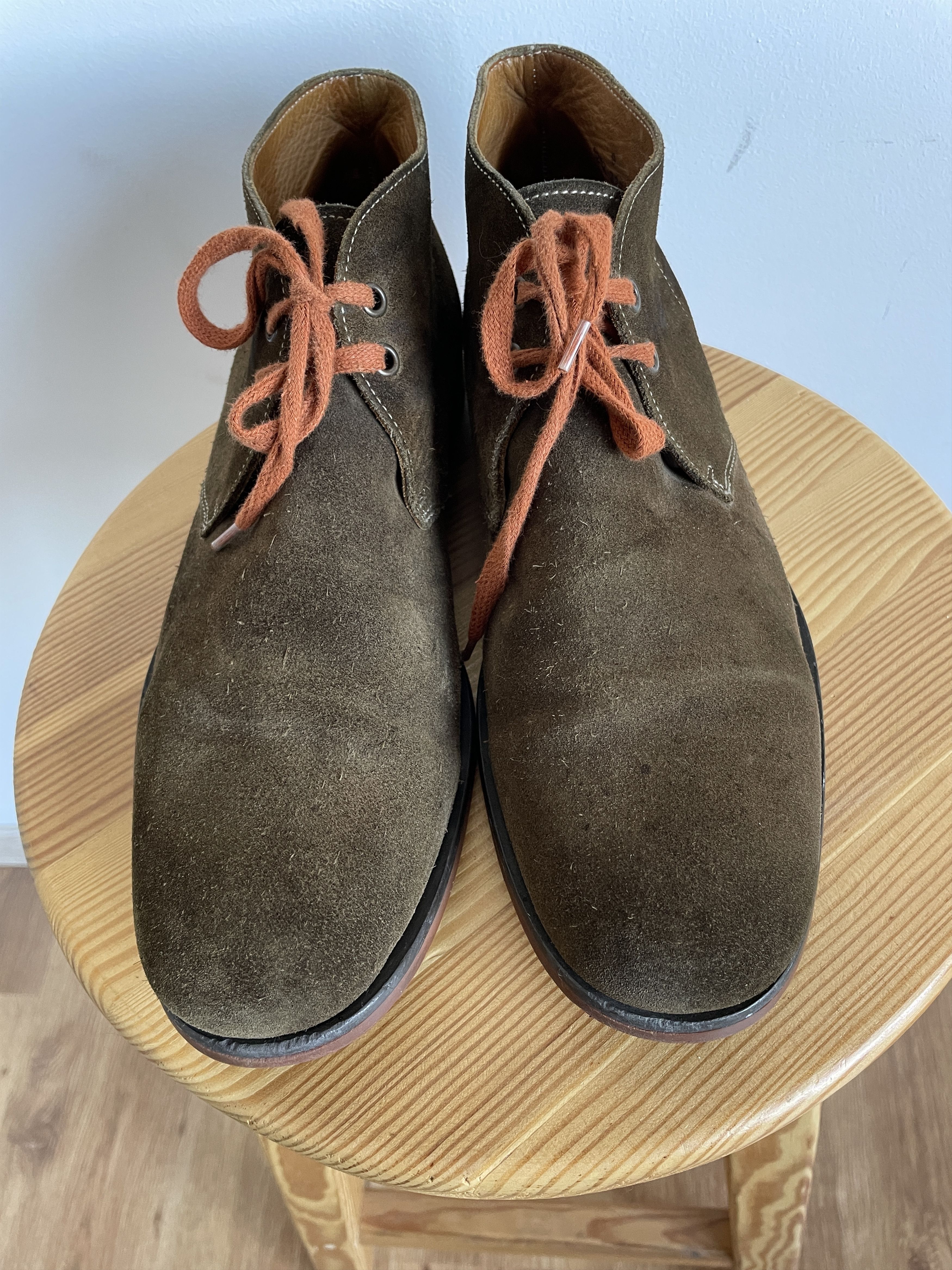 John Varvatos John Varvatos Suede Brown Chukka Boots Size US 9 Size US 9 / EU 42 - 2 Thumbnail