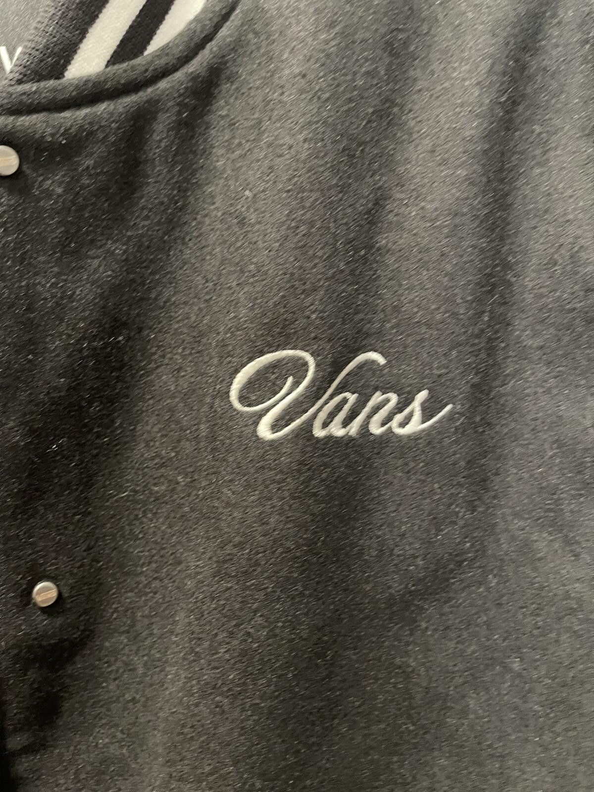 Vans Vans Black Sleeveless Varsity Jacket Vest X-Small Size XS / US 0-2 / IT 36-38 - 5 Thumbnail