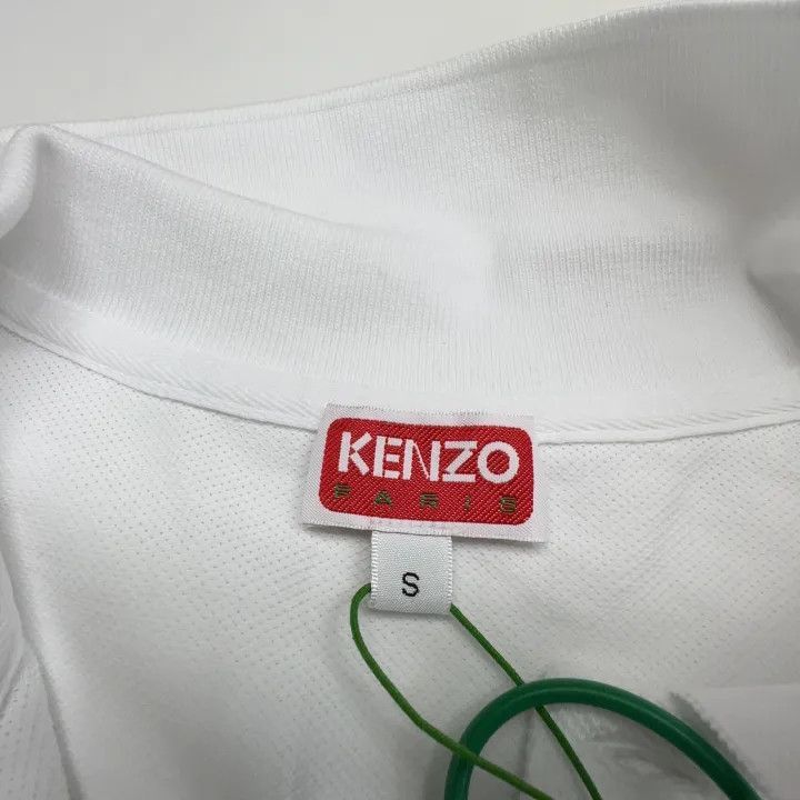 Kenzo Kenzo White Logo Short Sleeve Polo Shirt -2507 Size US S / EU 44-46 / 1 - 3 Thumbnail
