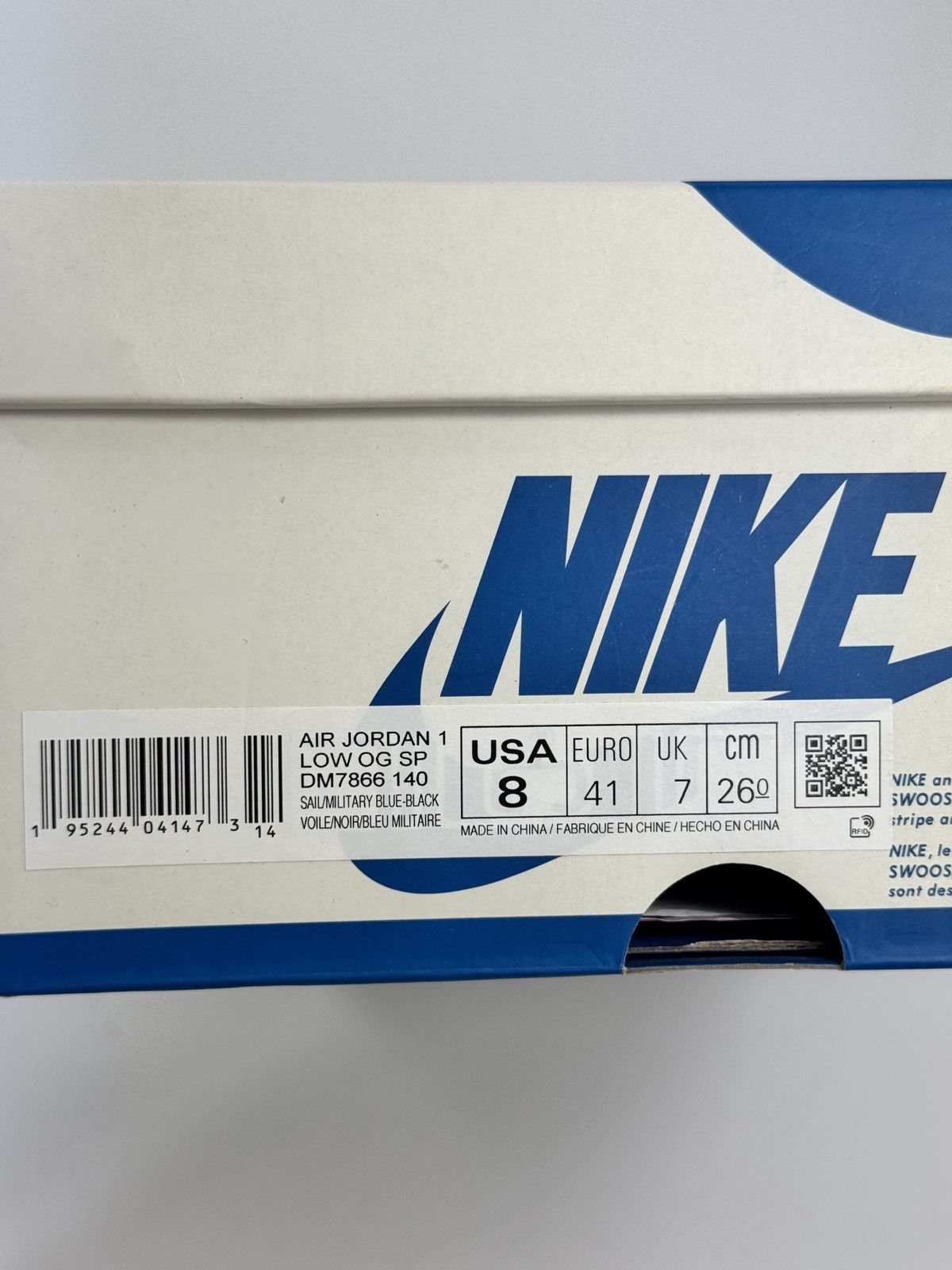 Nike × Travis Scott JORDAN 1 RETRO LOW FRAGMENT X TRAVIS SCOTT SNEAKERS Size US 8 / EU 41 - 21 Thumbnail
