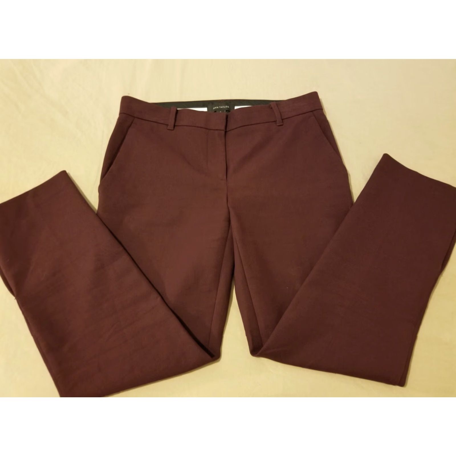 Ann Taylor Ann Taylor Dress Pants Women 2 Beige Pants Chino Slacks Trouser Size 26" / US 2 / IT 38 - 4 Thumbnail