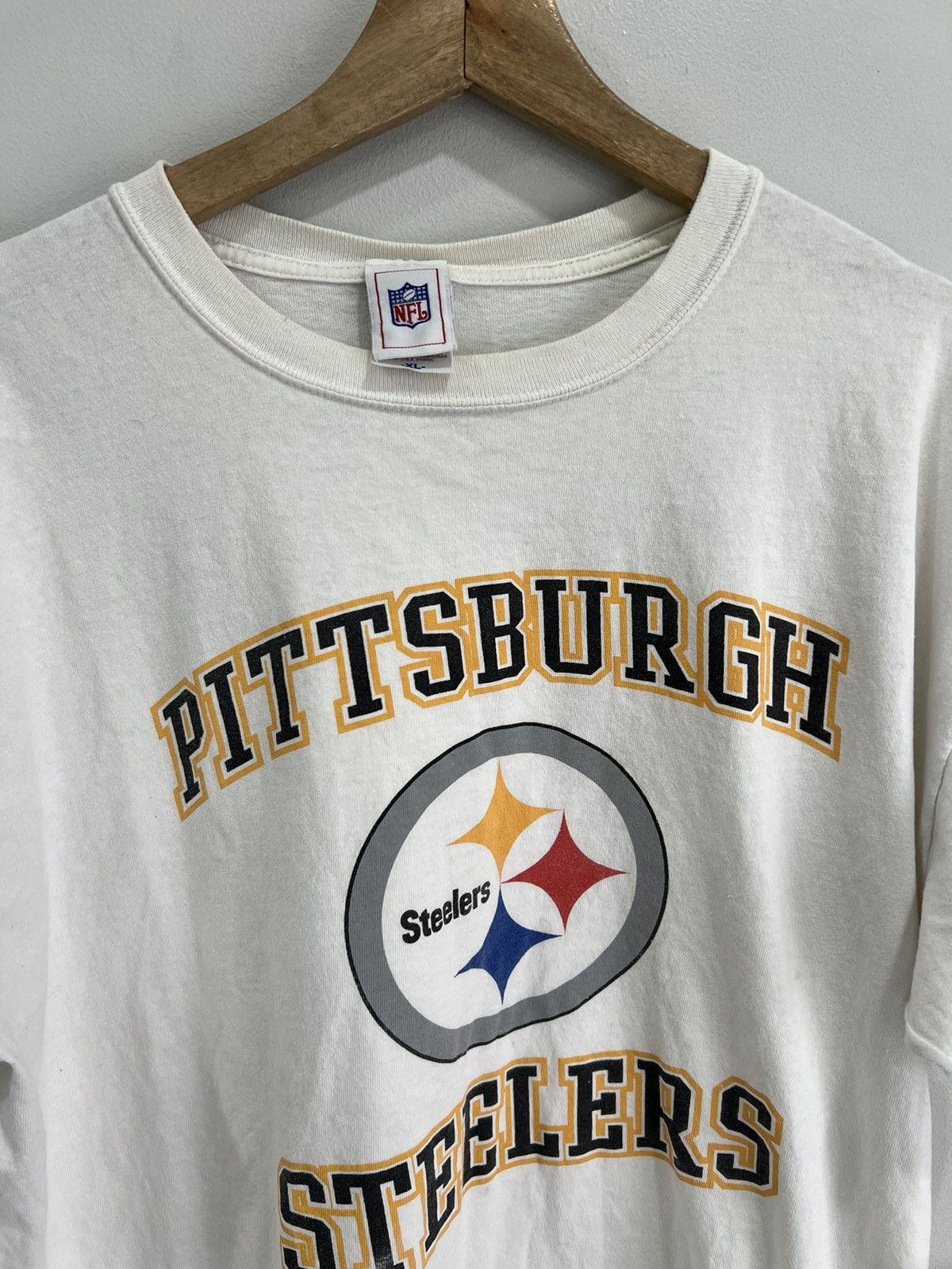 Vintage Vintage Pittsburgh Steelers Tee Shirt Size US L / EU 52-54 / 3 - 2 Thumbnail