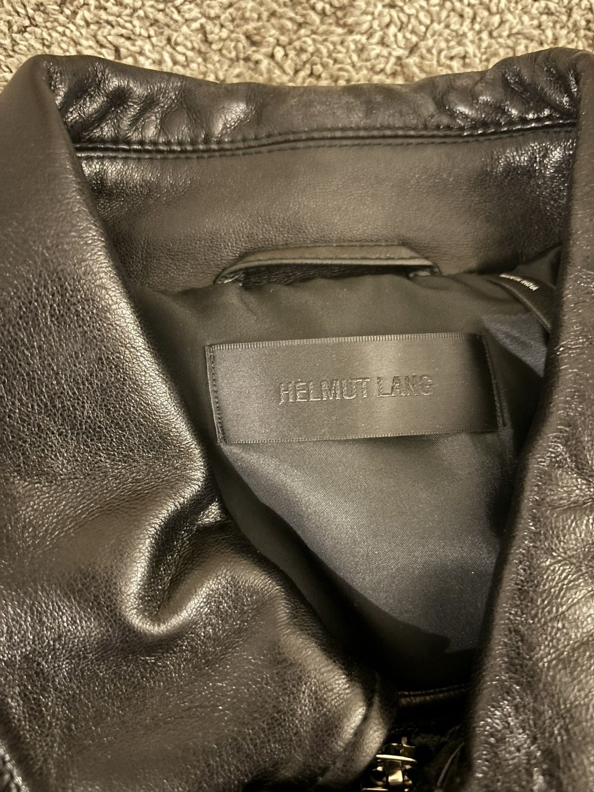 Helmut Lang Helmut Lang Leather Jacket Size US L / EU 52-54 / 3 - 7 Thumbnail