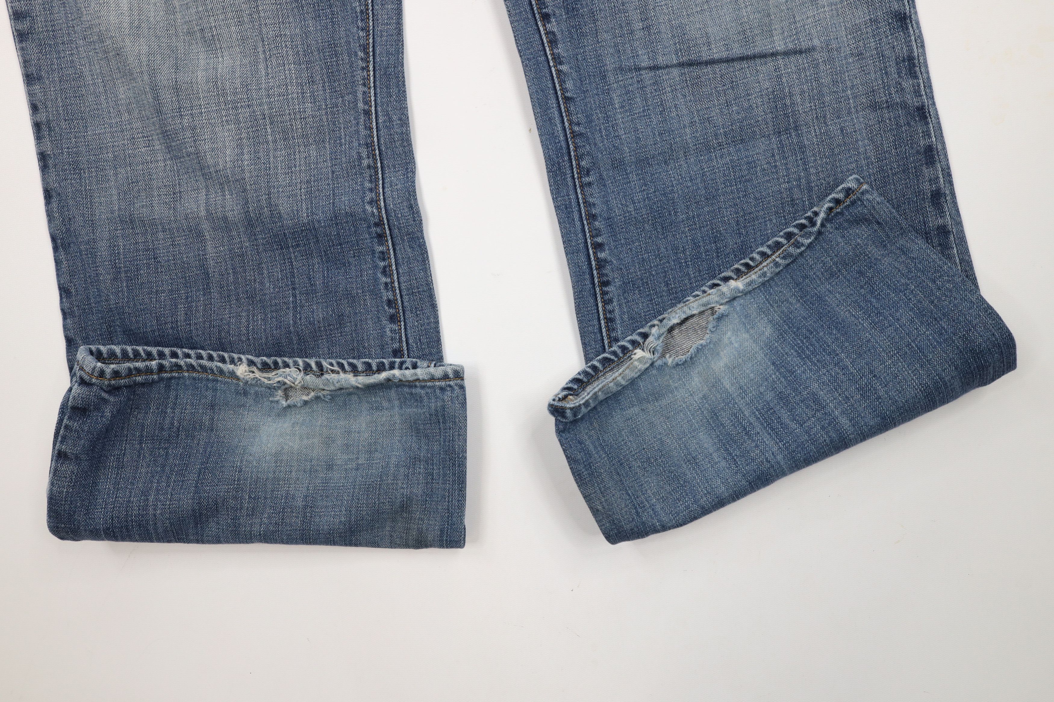 Gap × Vintage Vintage Y2K Gap Flared Wide Leg Boot Cut Denim Jeans Blue Size US 36 / EU 52 - 5 Thumbnail