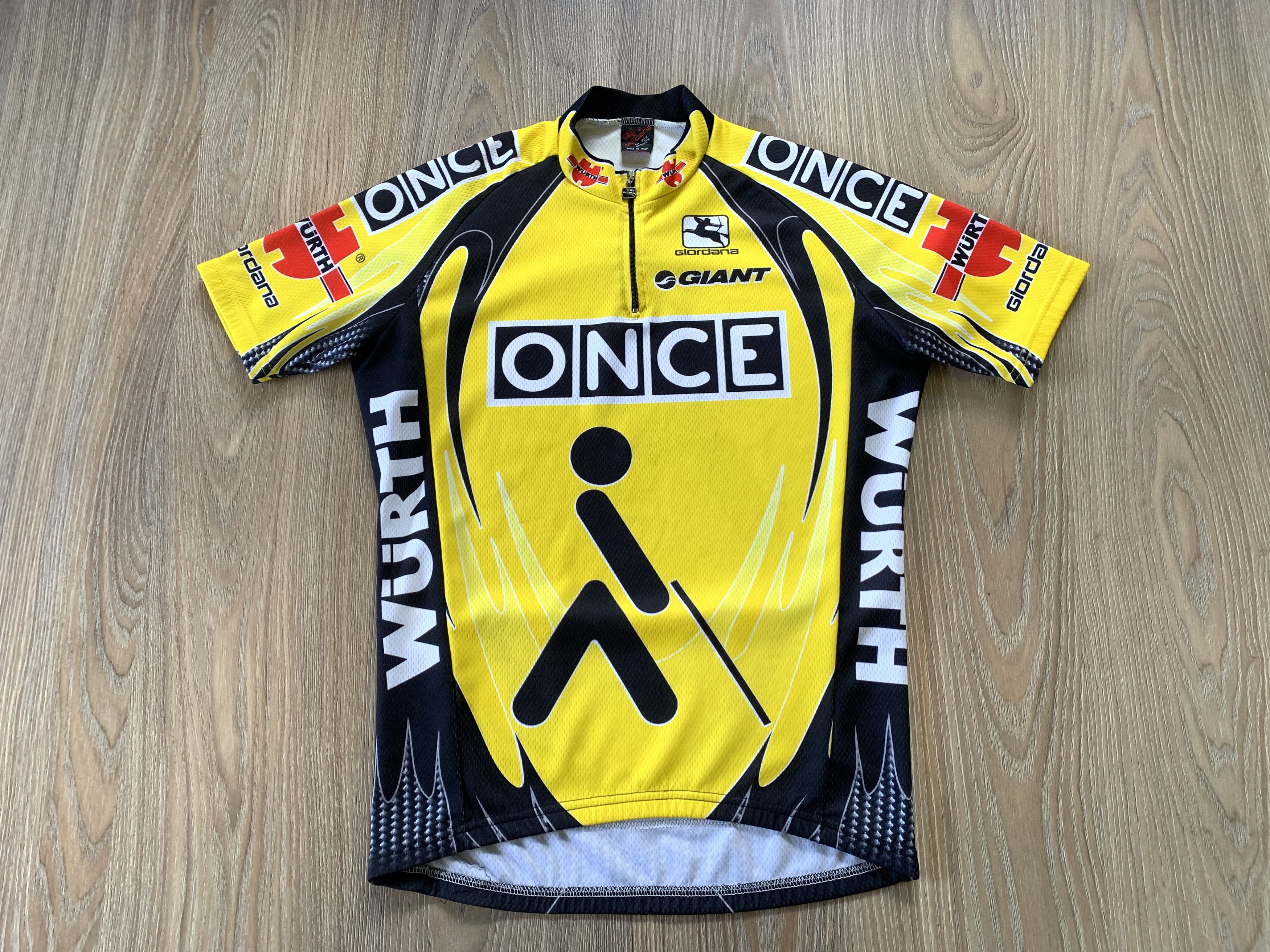 Giordano Giordana Vintage Italy Printed Cycling Jersey Size US M / EU 48-50 / 2 - 3 Thumbnail