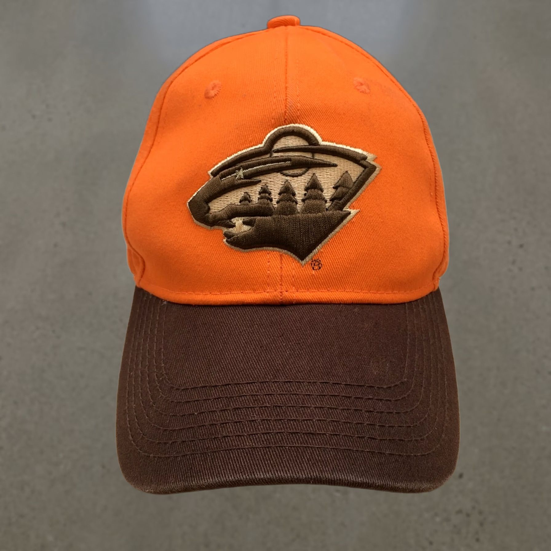Vintage Melonwear Minnesota Wild Baseball Cap Hat Mens OS Orange Embroidered Pheasants Forever Size ONE SIZE - 1 Thumbnail