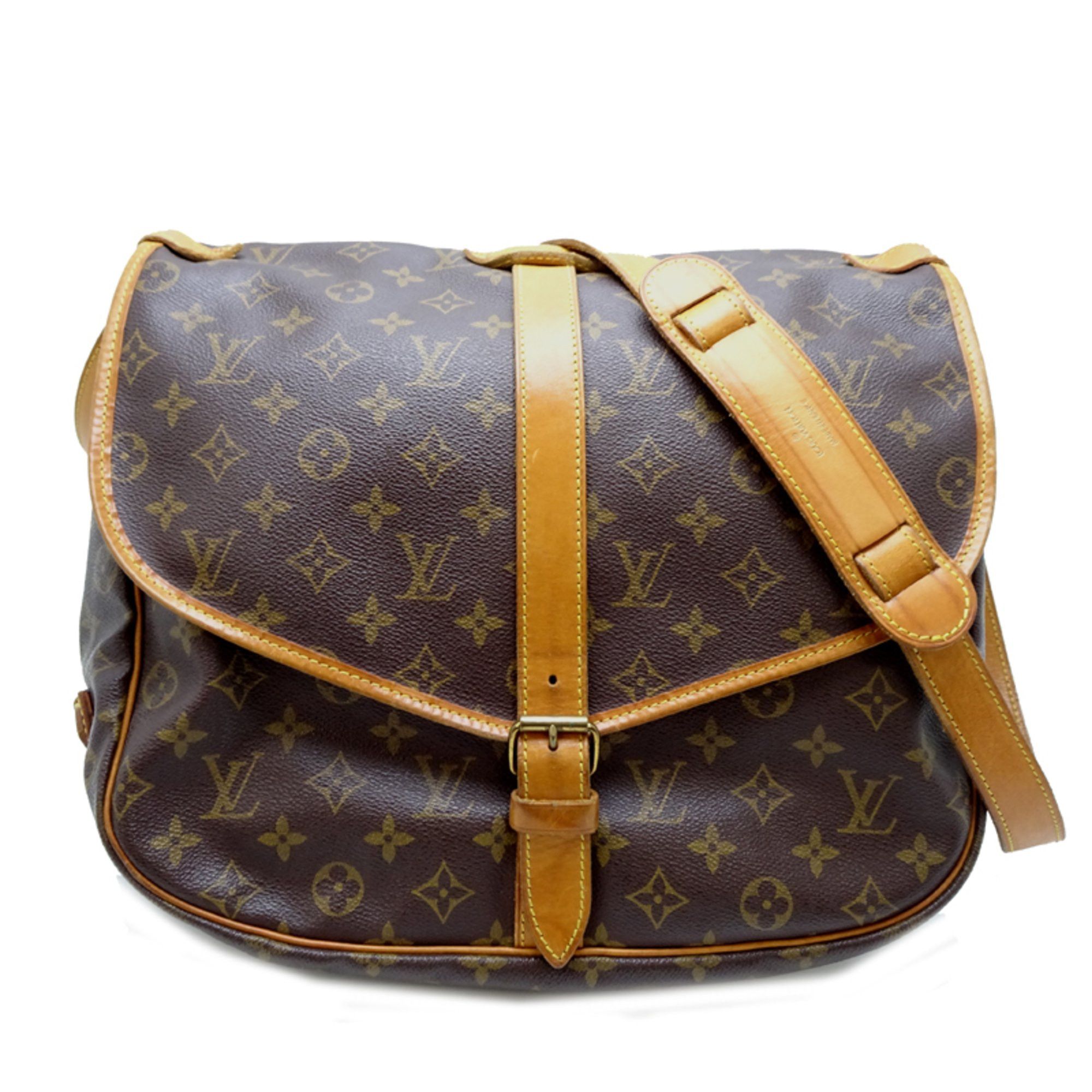 Louis Vuitton Louis Vuitton Saumur GM Women's Shoulder Bag M42254 (Discontinued) Monogram Brown Size ONE SIZE - 1 Thumbnail