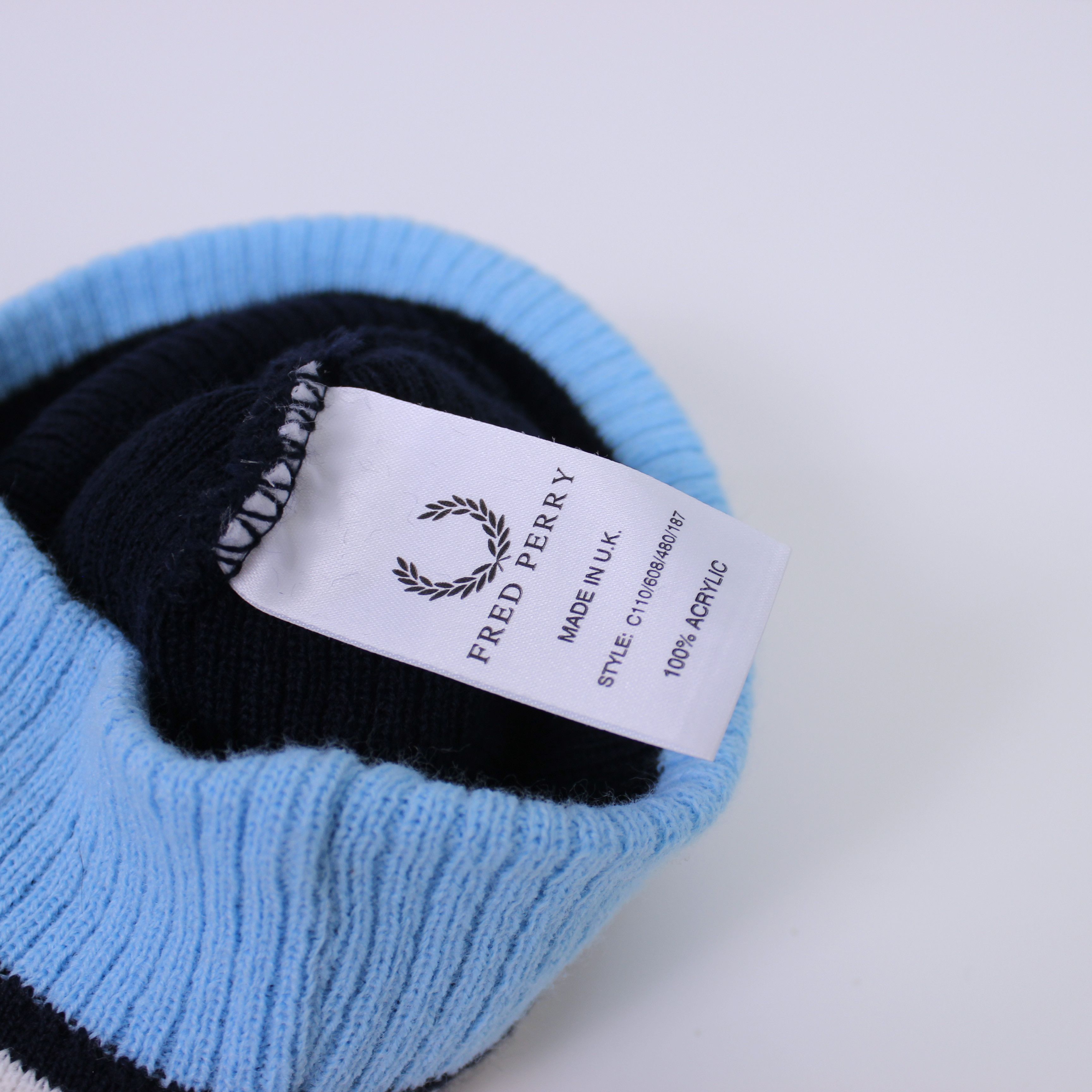 Fred Perry Fred Perry vintage winter hat one size multi Size ONE SIZE - 5 Thumbnail
