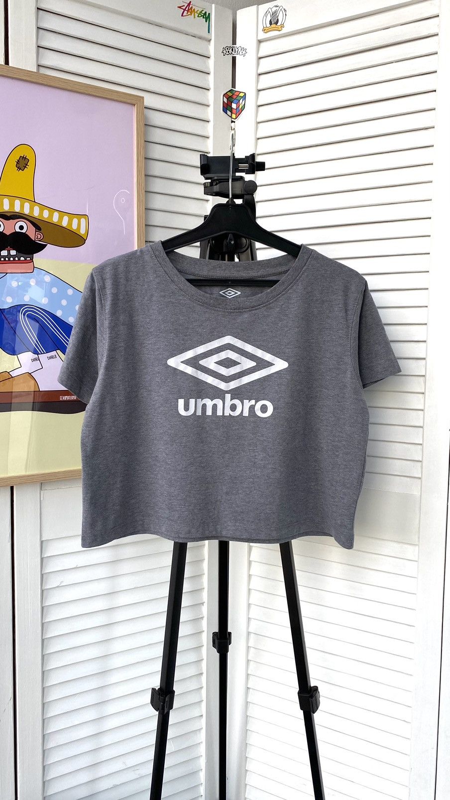 Umbro Umbro Crop Top Tee Shirt Bog Logo Size M / US 6-8 / IT 42-44 - 5 Thumbnail
