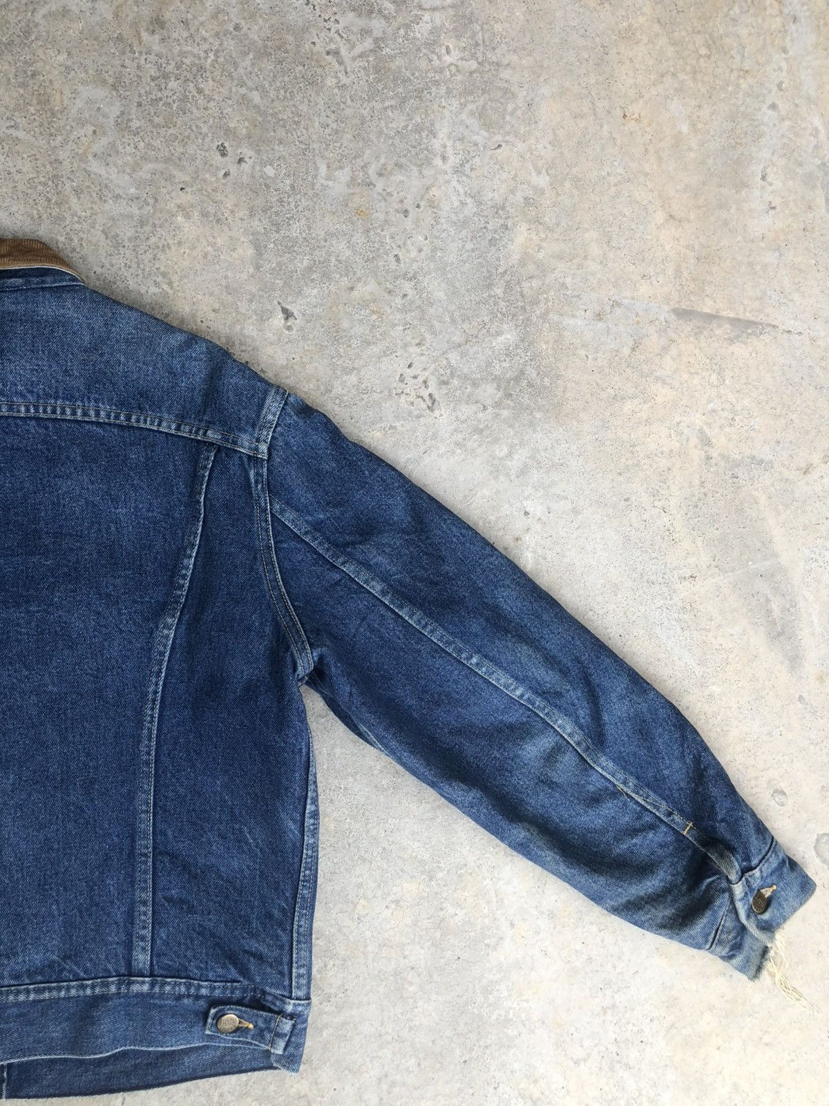 Lee Vintage 70’s Lee Storm Rider Blanked Lined Denim Jacket Size US L / EU 52-54 / 3 - 12 Thumbnail