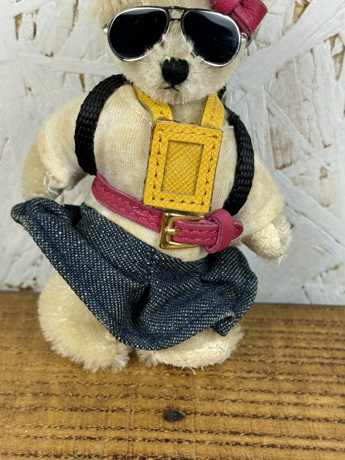 Prada Prada 2012 Limited Edition Backpack Triangle Bear Key Holder Size ONE SIZE - 2 Thumbnail