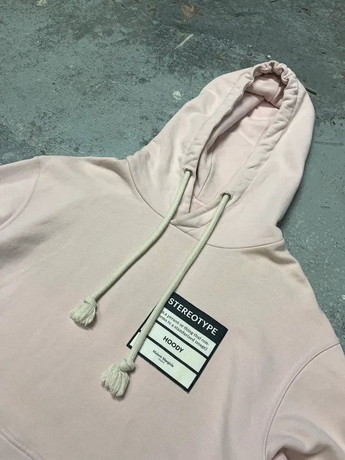 Maison Margiela SS2020 Maison Margiela Stereotype Pink Signature Hoodie Size US L / EU 52-54 / 3 - 6 Thumbnail