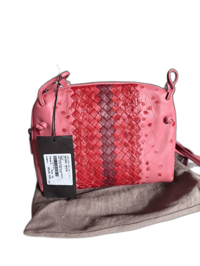 Other bv pink woven flower shoulder bag-2508 Size ONE SIZE - 1 Thumbnail
