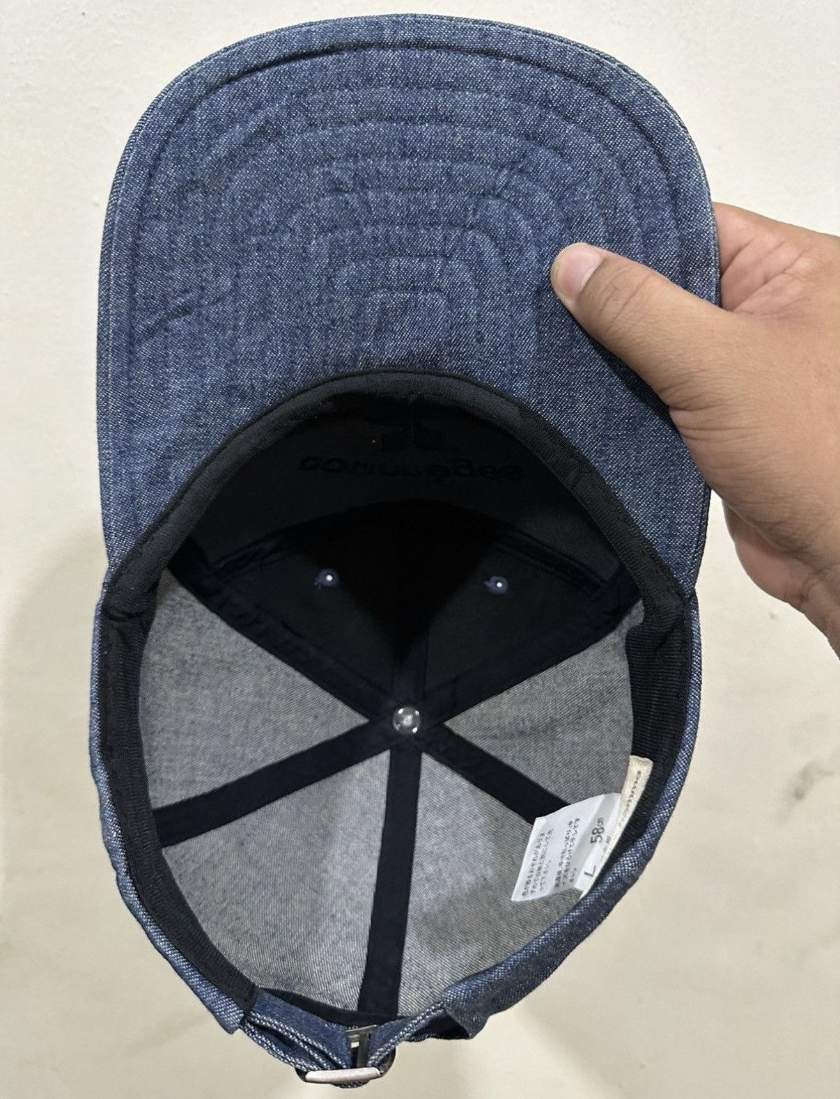 Courreges VTG Courreges Denim Hat Size ONE SIZE - 6 Thumbnail
