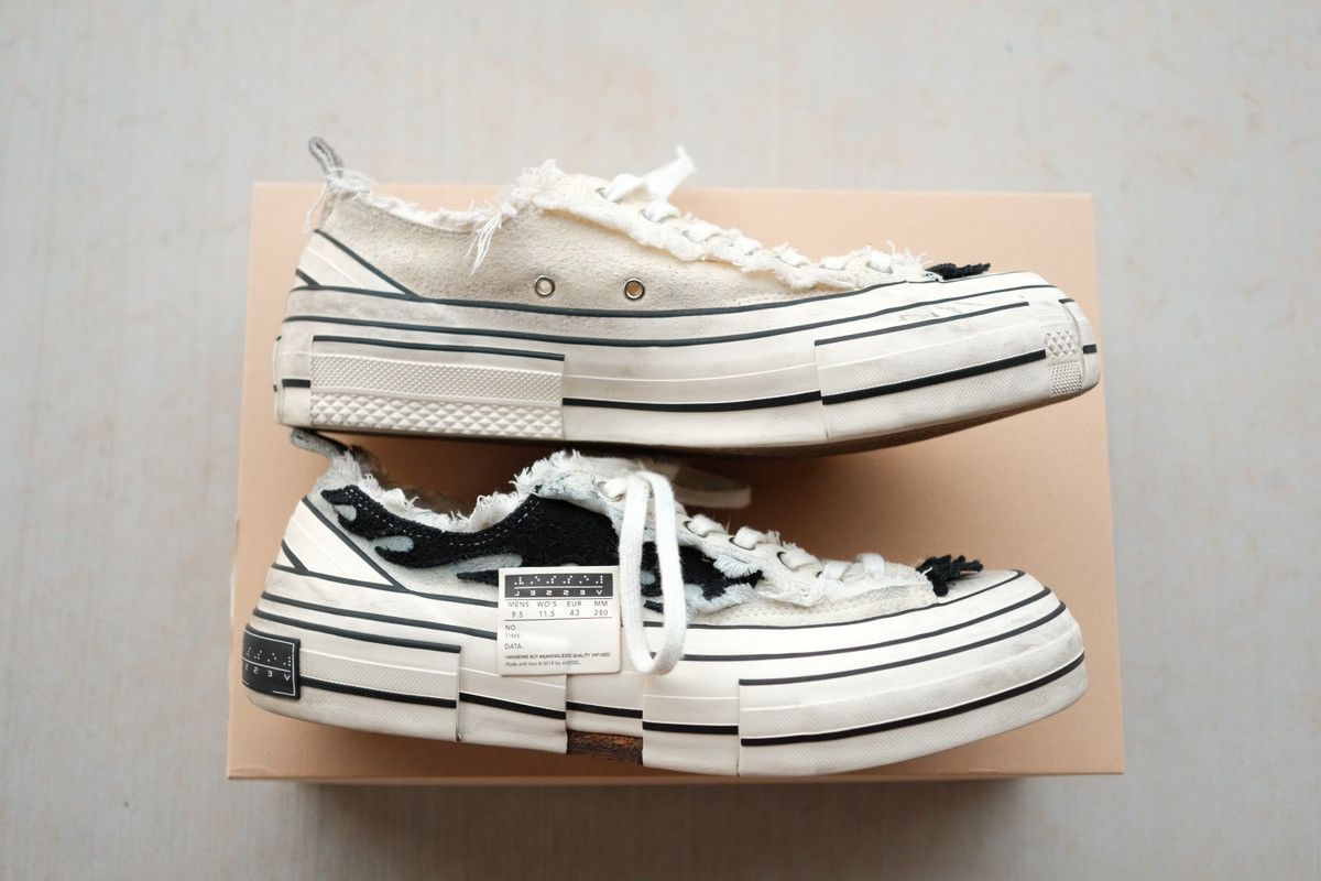 xVESSEL G.O.P. LOWS BLACK FLAME Size US 9.5 / EU 42-43 - 3 Thumbnail