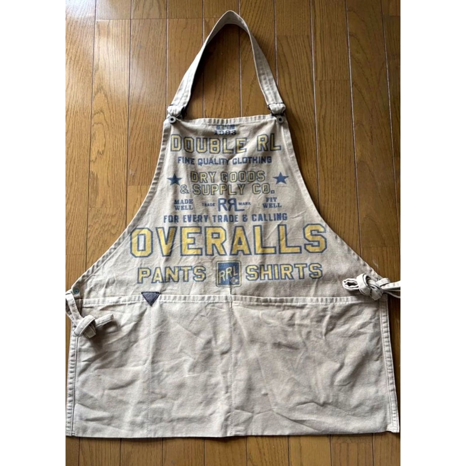 Ralph Lauren VINTAGE RRL RALPH LAUREN APRON OVERALLS SHIRT? Size US 35 - 2 Thumbnail