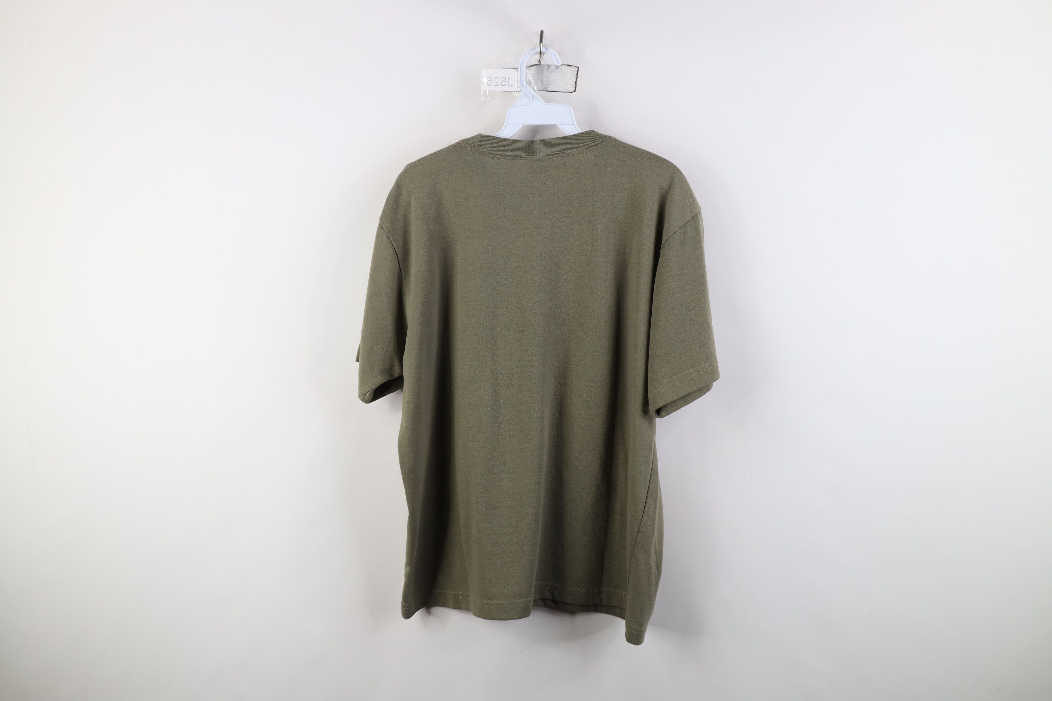 The North Face Vintage Y2K The North Face Spell Out Knit T-Shirt Green Size US M / EU 48-50 / 2 - 11 Thumbnail
