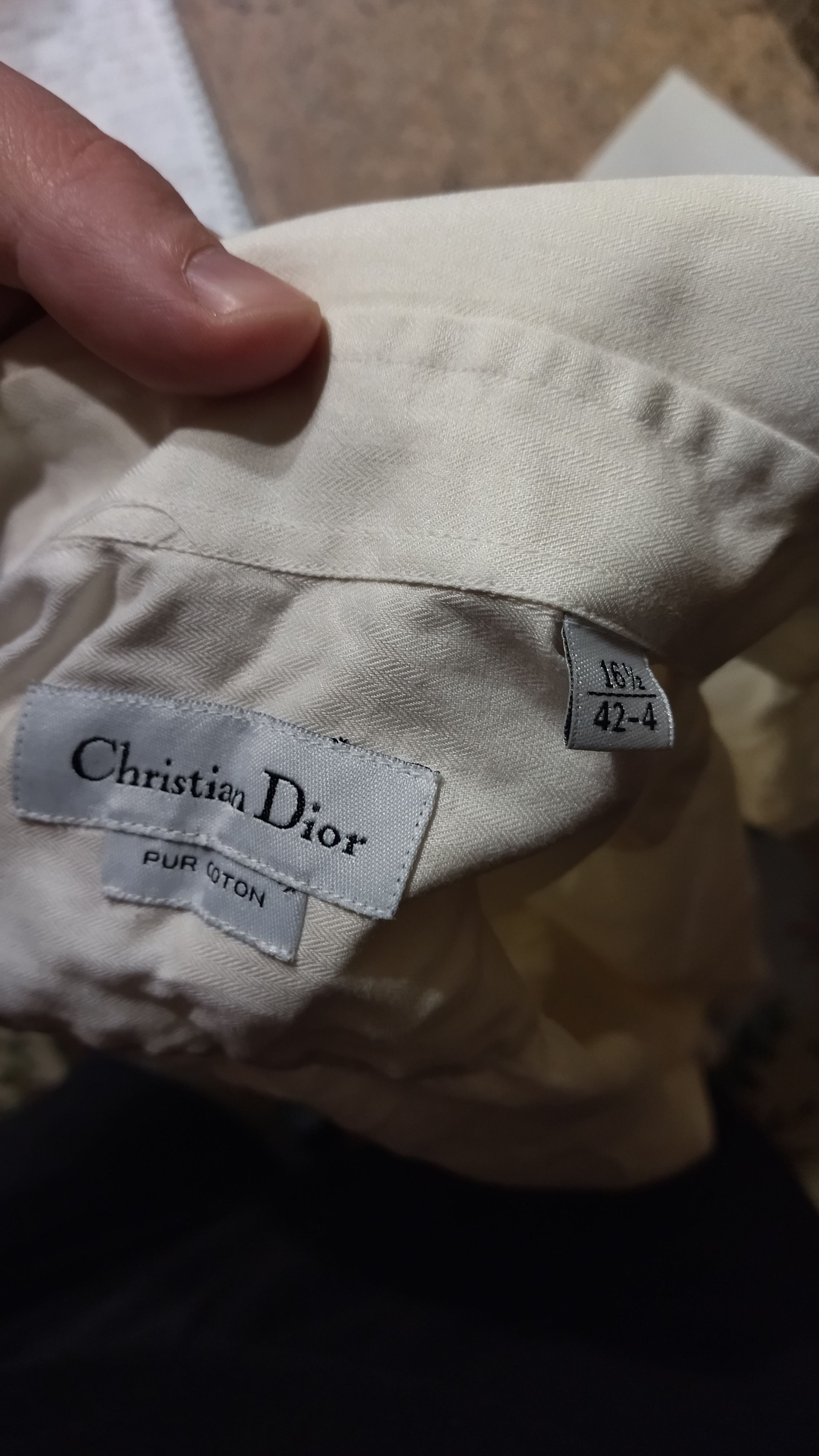Christian Dior Monsieur Vintage Christian Dior up button shirt Size US L / EU 52-54 / 3 - 3 Thumbnail