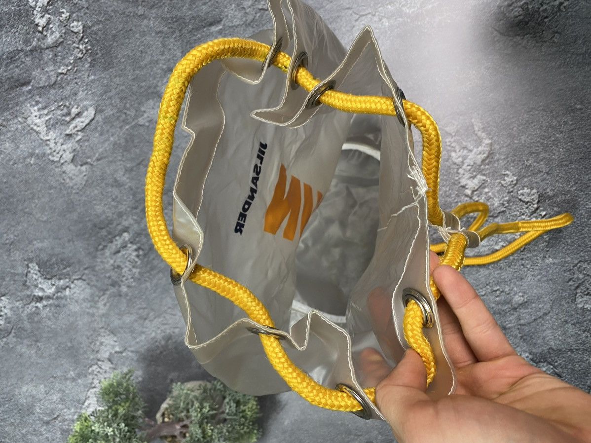Jil Sander Jil Sander SUN Fragrance Transparent Drawstring Beach Bag Size ONE SIZE - 11 Thumbnail