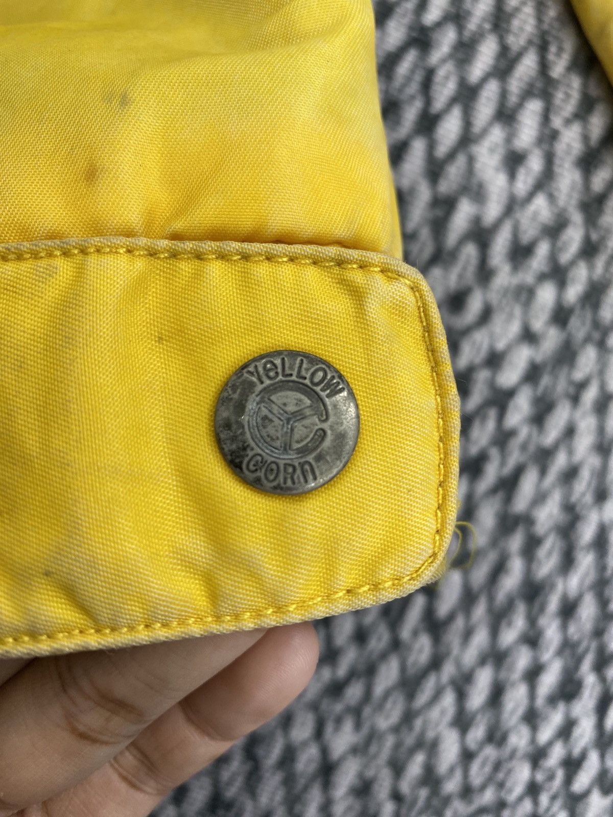 YELLOW CORN Vintage Yellow Corn Sledge Hammer Racing Zipper Jacket Size US XL / EU 56 / 4 - 8 Thumbnail