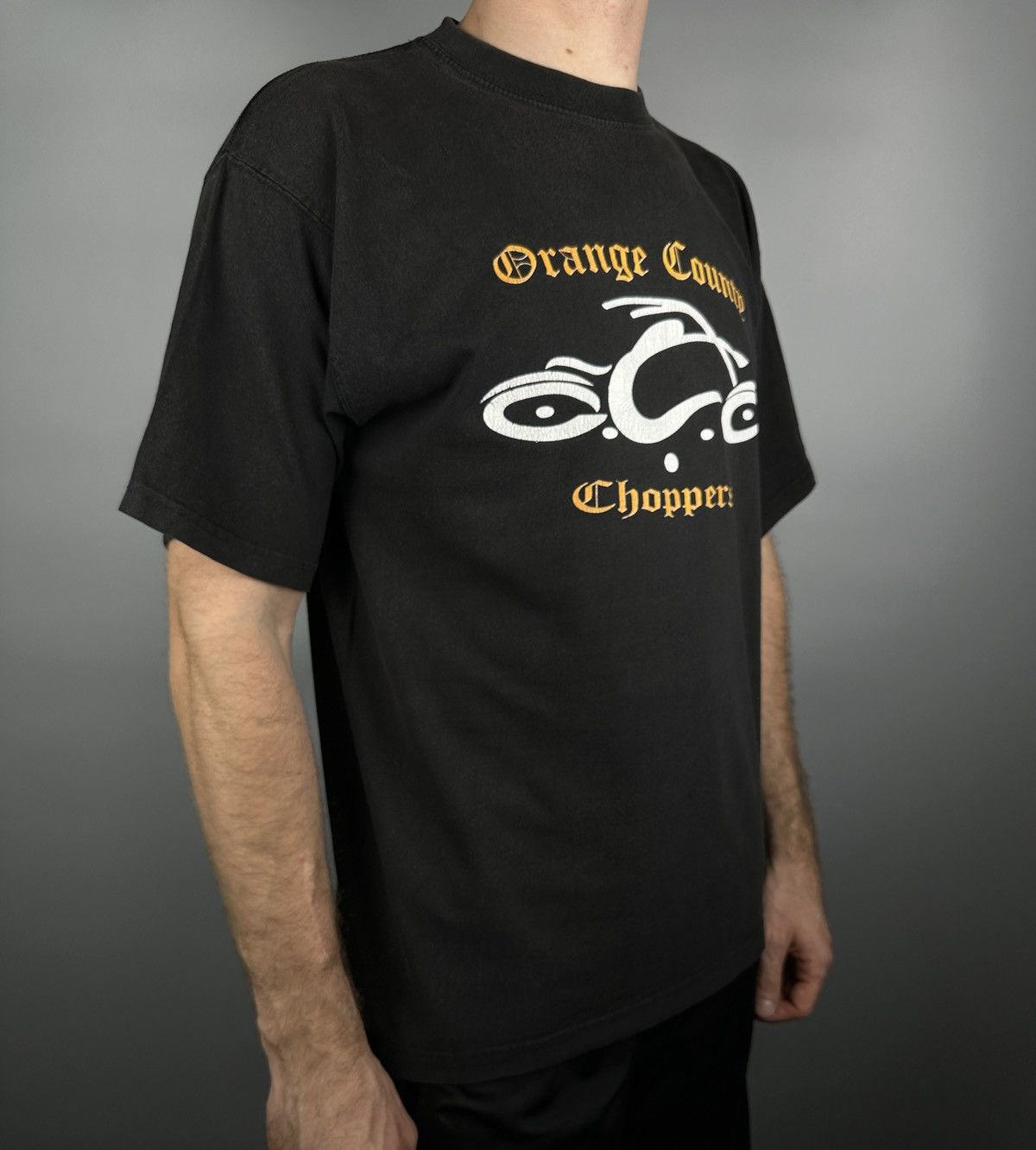 West Coast Choppers 90s Vintage Orange County Choppers T Shirt Tee Harley Size US L / EU 52-54 / 3 - 8 Thumbnail