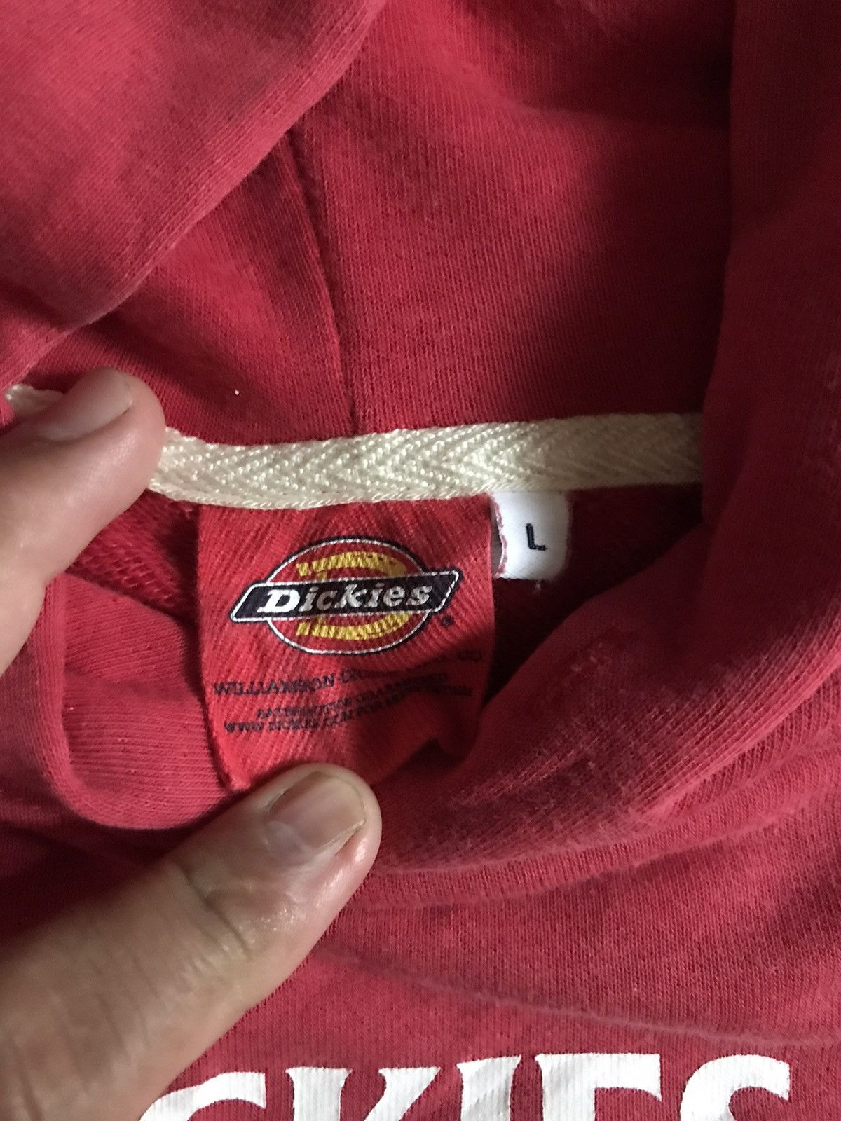 Dickies VINTAGE Y2K DICKIES HOODIE Size US L / EU 52-54 / 3 - 7 Thumbnail