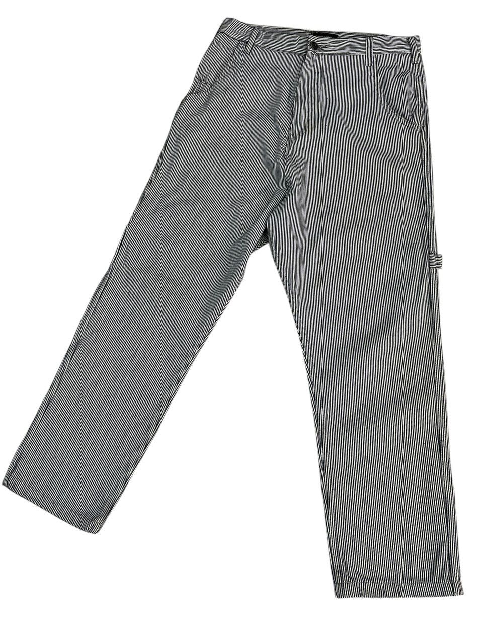 Japanese Brand Japanese Brand Jungle Storm Stripes Carpenter Pants Size US 32 / EU 48 - 3 Thumbnail