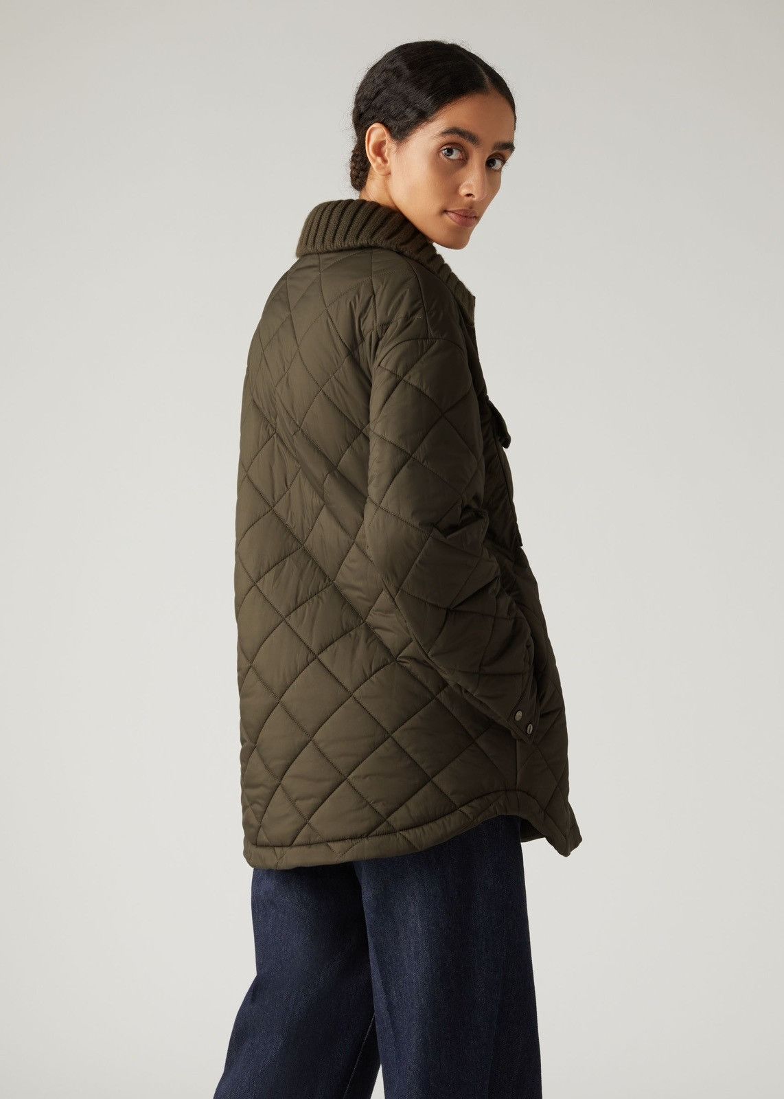 Loro Piana o1srvl11e0824 Rocar Superlight Nylon Jacket in Olive Green Size L / US 10 / IT 46 - 2 Thumbnail