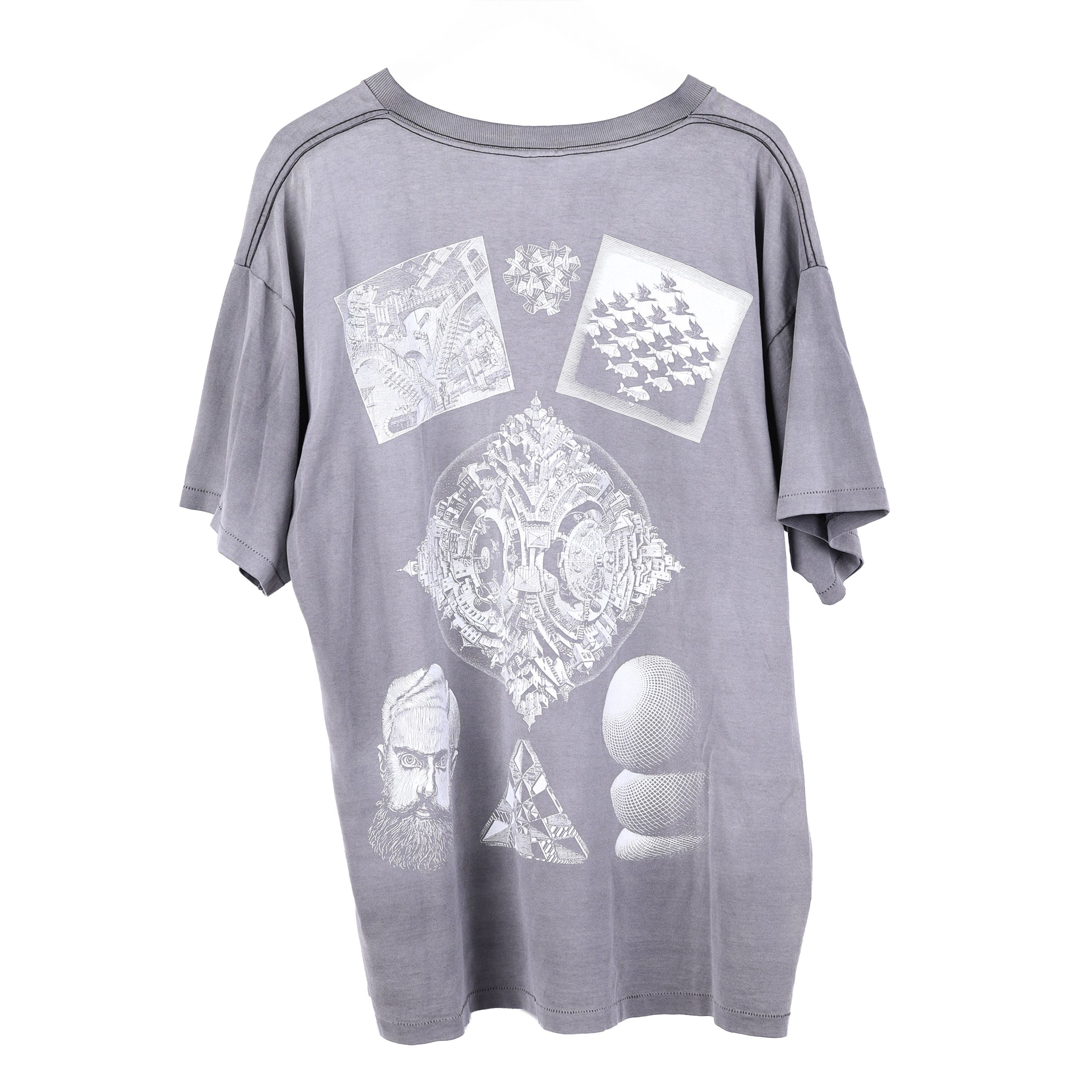 Vintage MC Esher Faded Tee Size US XL / EU 56 / 4 - 2 Thumbnail