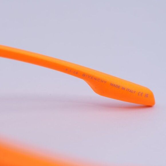 Givenchy Givenchy GV40049U 43C Sunglasses Orange Geometric Frame Size ONE SIZE - 7 Thumbnail