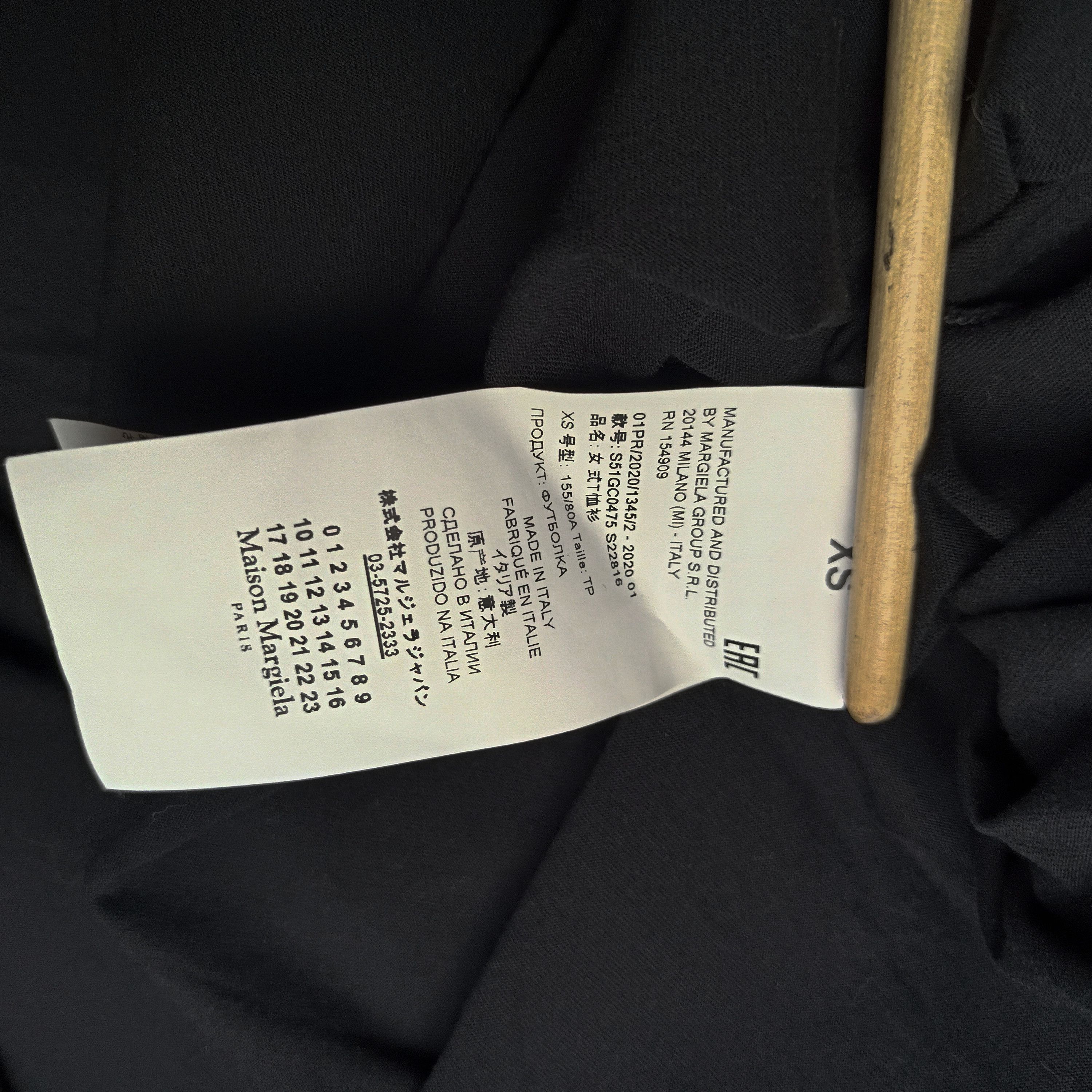 Maison Margiela MAISON MARTIN MARGIELA LINE 1 ASYMMETRICAL T-SHIRT Size US L / EU 52-54 / 3 - 7 Thumbnail