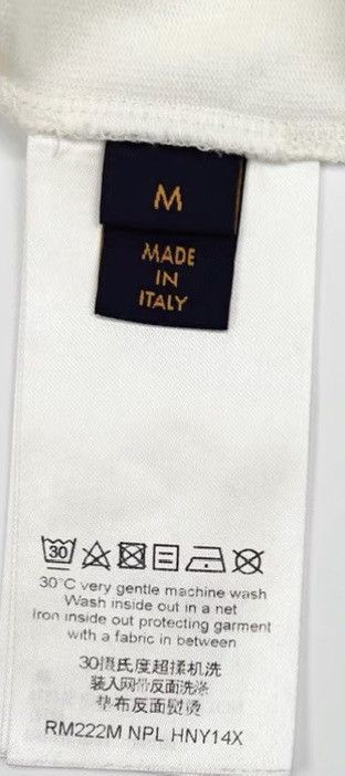 Louis Vuitton Louis Vuitton Embroidered Crew Neck Short Sleeve K12 Size US M / EU 48-50 / 2 - 6 Thumbnail