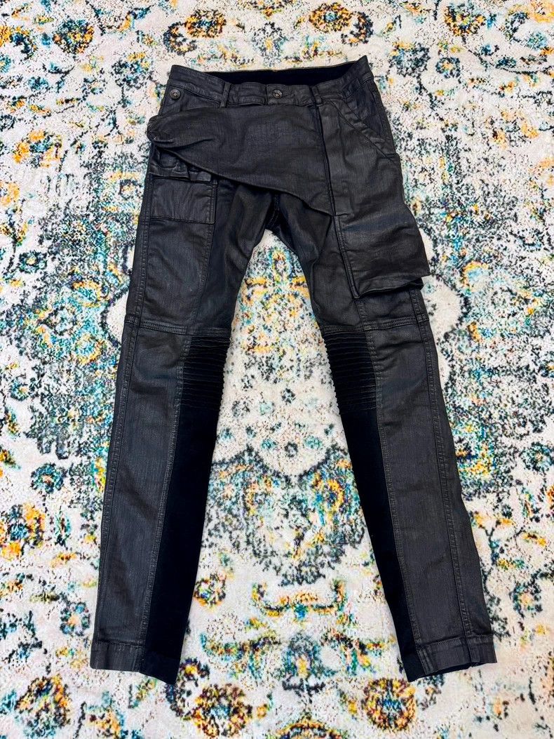 Rick Owens Black Rubber Pants