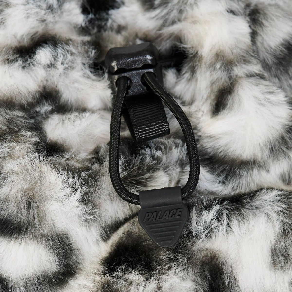 Palace SIZE S/M Palace Furry Ears Balaclava Snow Leopard | Grailed