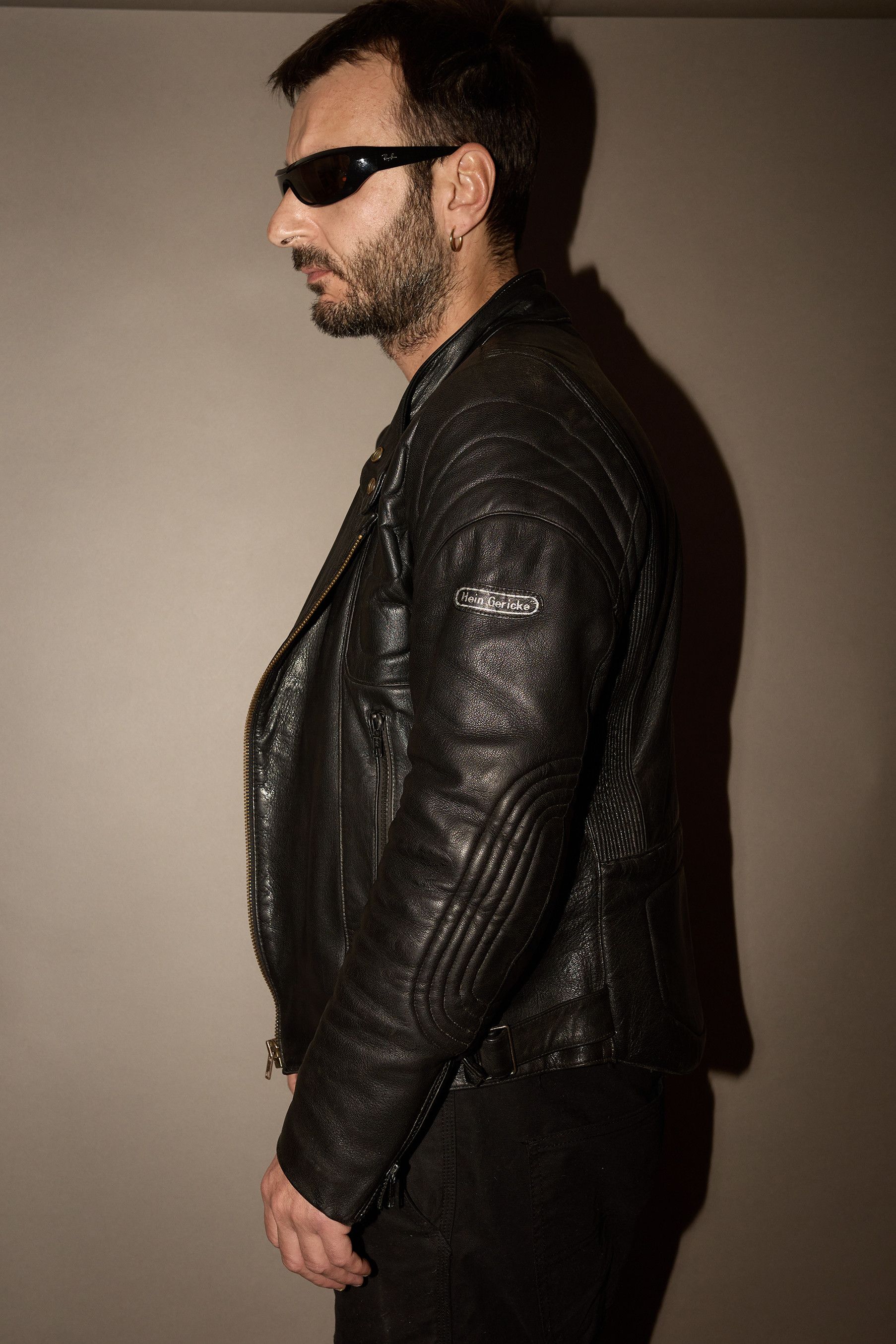 Vintage Vintage Black Leather Biker Jacket Size US S / EU 44-46 / 1 - 3 Thumbnail