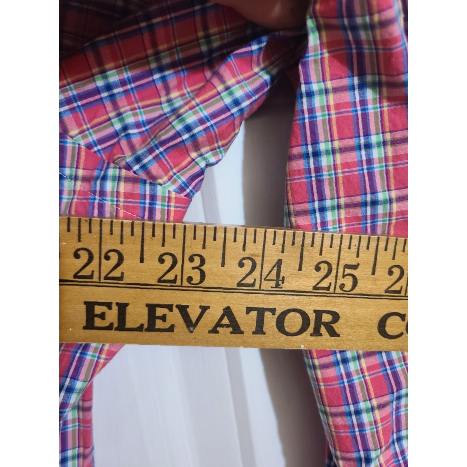 Polo Ralph Lauren Polo Ralph Lauren Shirt Button-Down Men’s Pink Plaid L Long Sleeve Multicolor Cotton Blends Button Up Shirt Casual Style Size US L / EU 52-54 / 3 - 8 Thumbnail