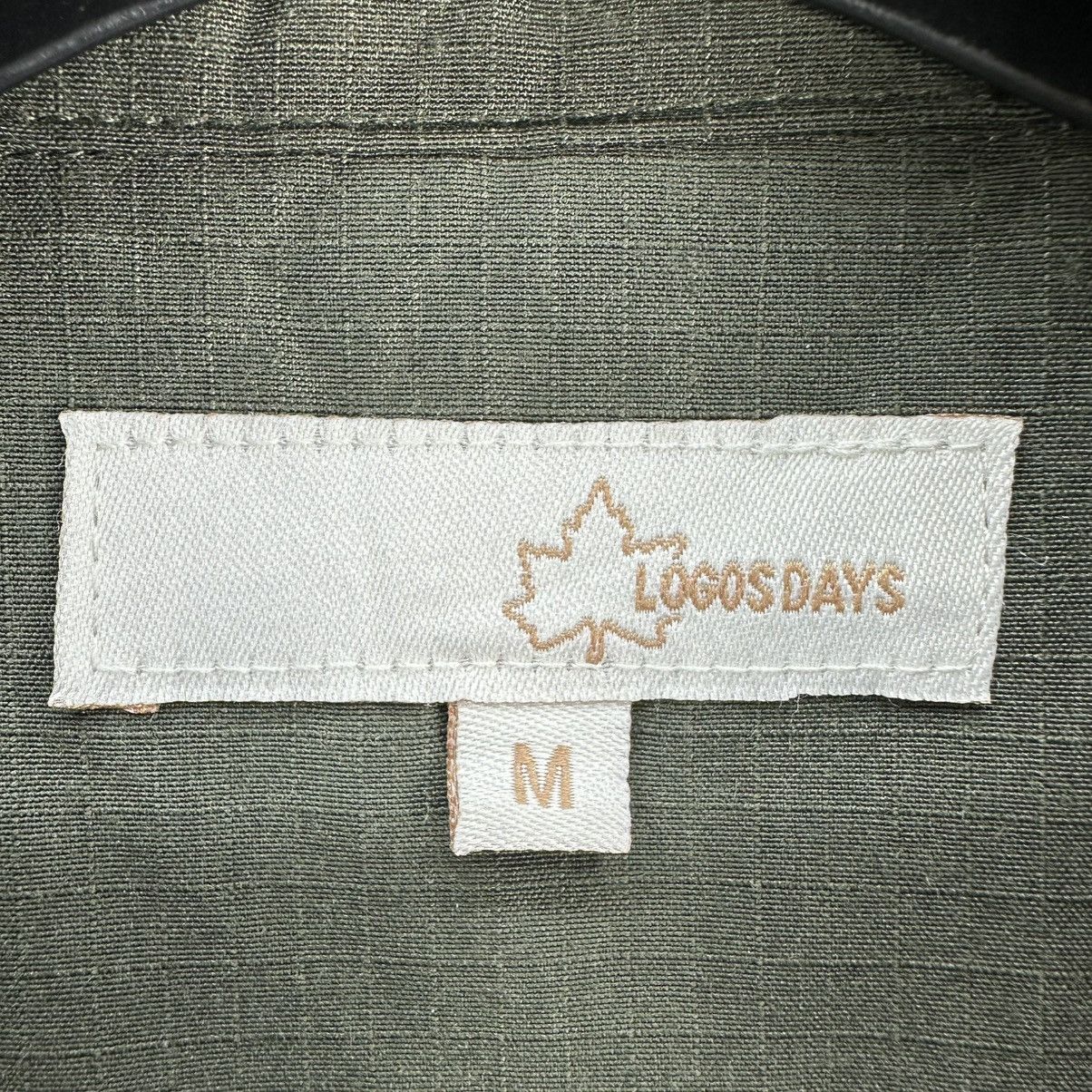 Flannel Logosdays Ripstop Olive Green Flannel Embroidery Logo Pocket Size US S / EU 44-46 / 1 - 13 Thumbnail