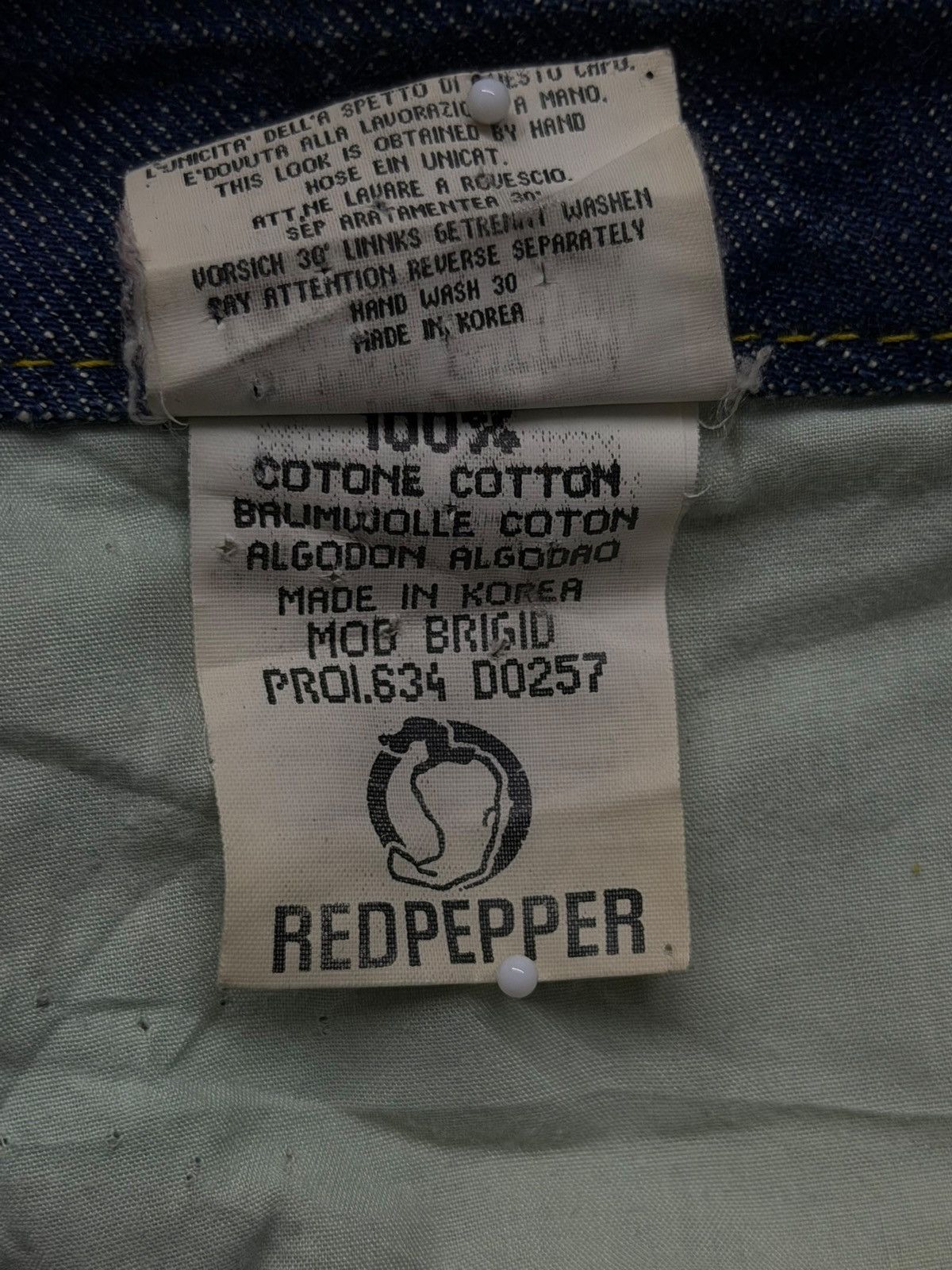 Japanese Brand Vintage Y2K REDPEPPER Vintage Series 1971 | Bell Bottom W31 Size US 31 - 12 Thumbnail