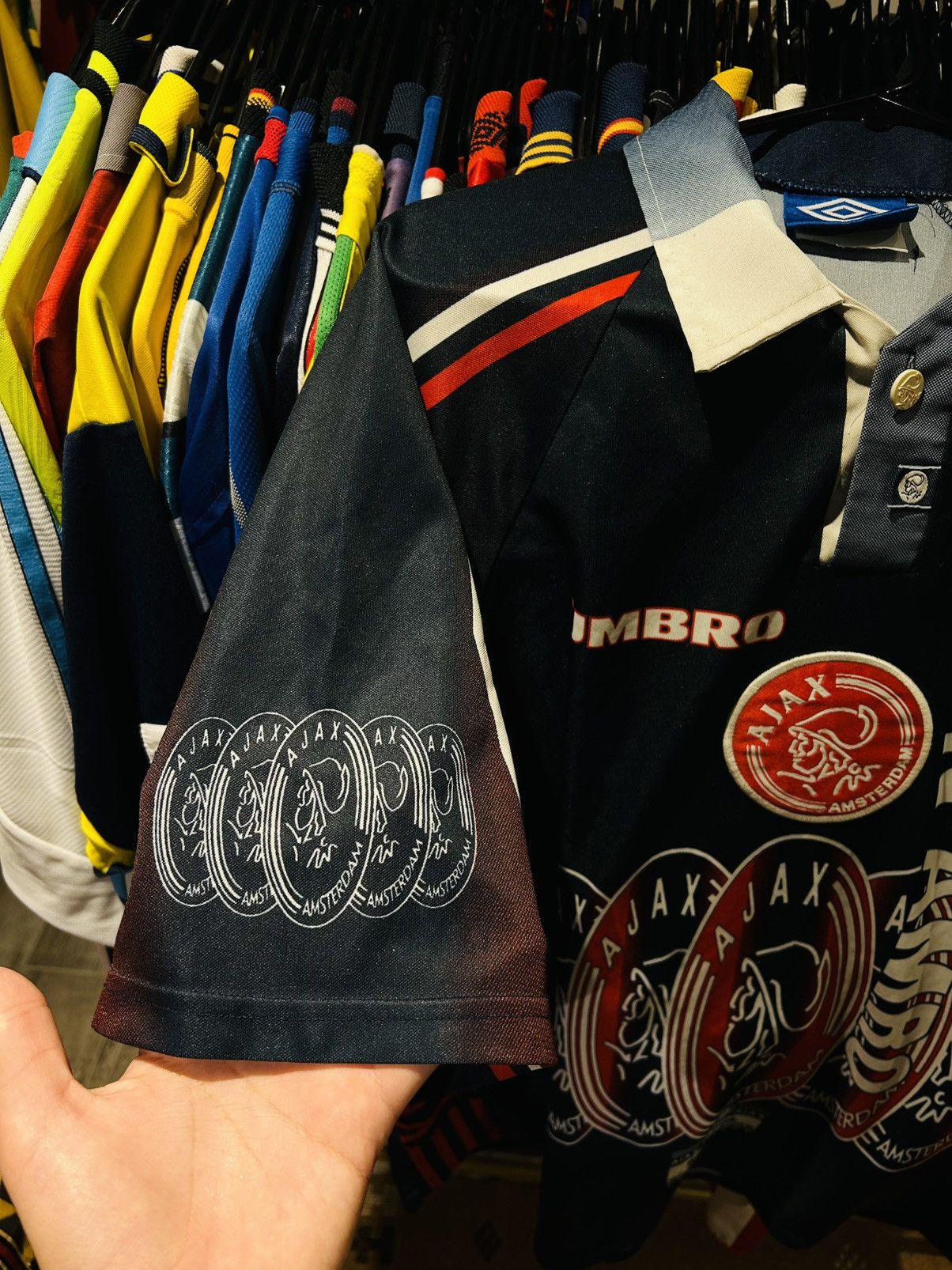 Umbro × Vintage Ajax amsterdam 1997/98 away jersey Size US XL / EU 56 / 4 - 8 Thumbnail